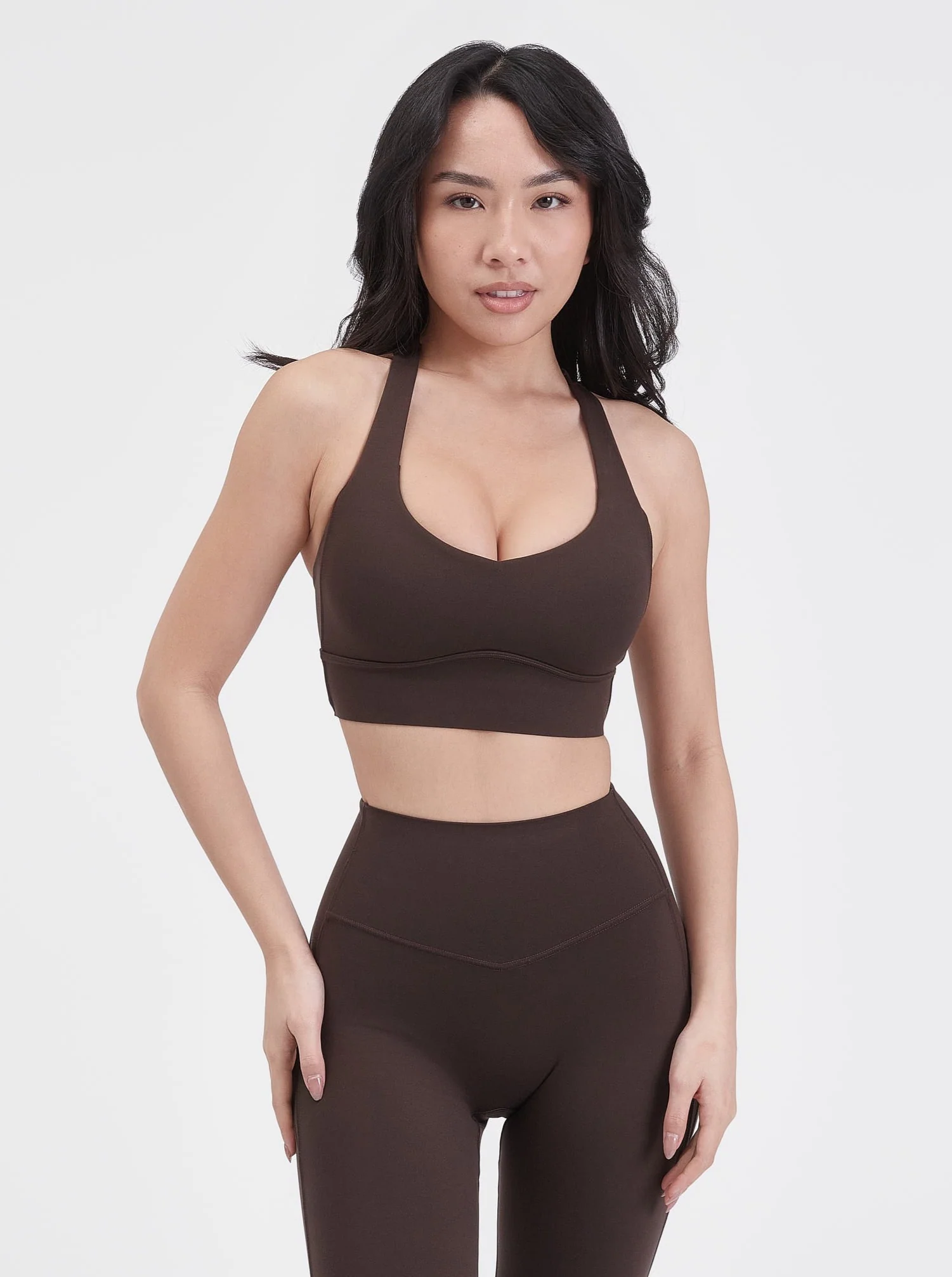 Collagen Sports Bra - Cold Brew - Image 3