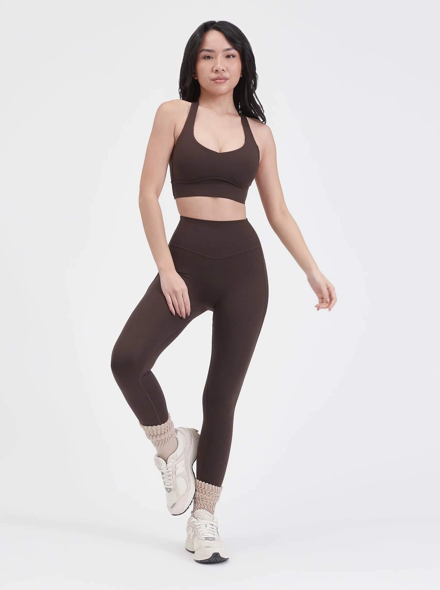 Collagen Sports Bra - Cold Brew - Image 7