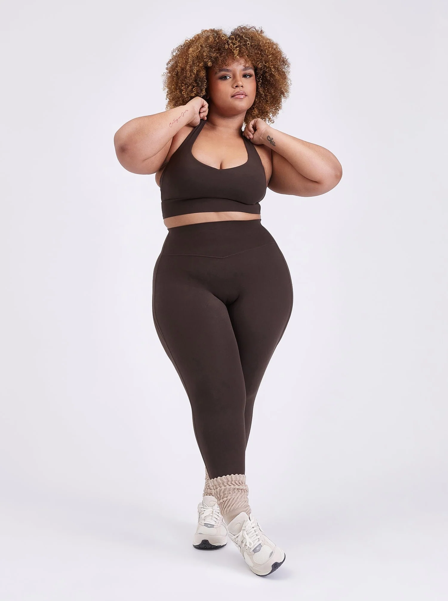 Collagen Sports Bra - Cold Brew - Image 8