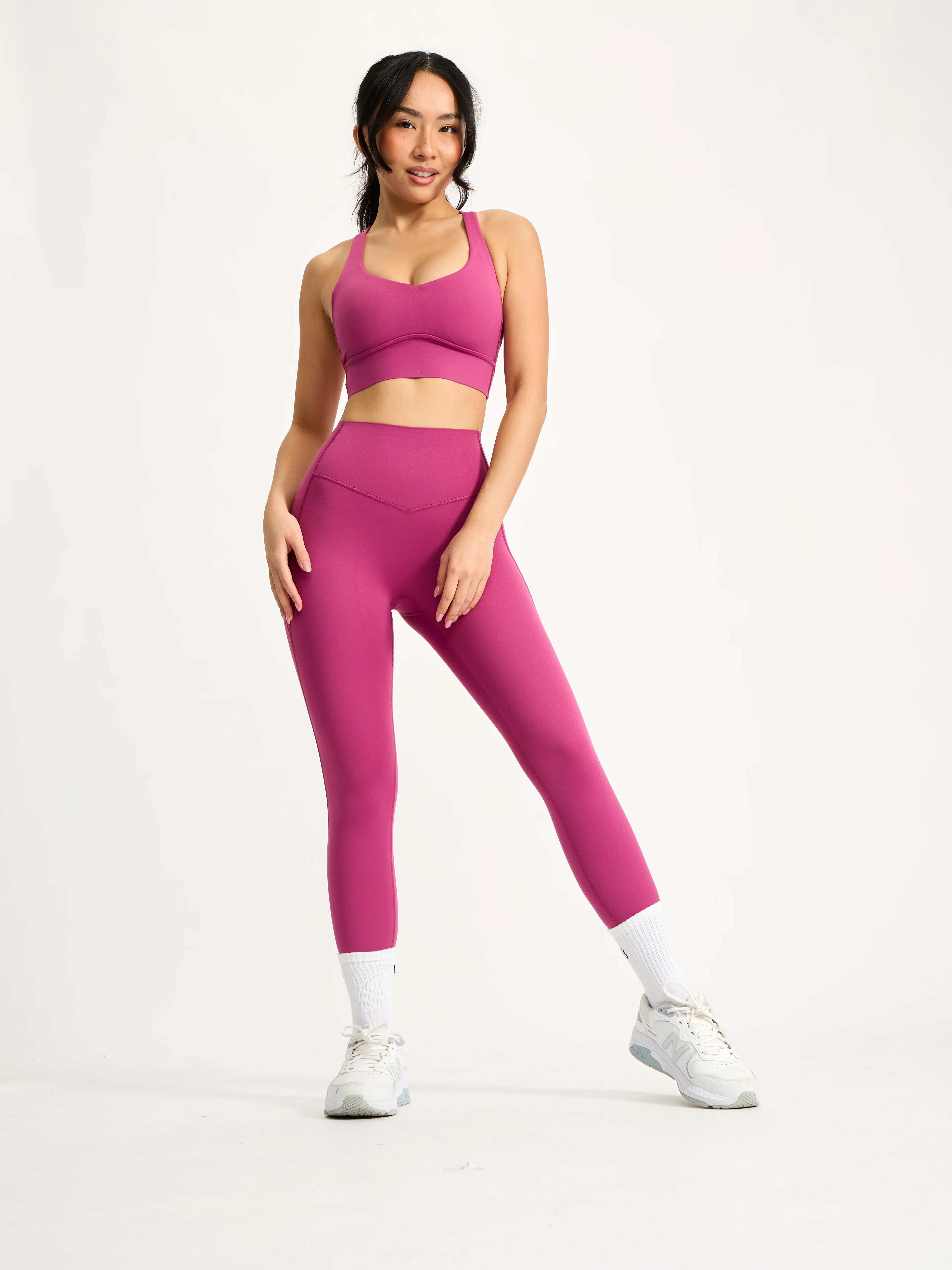 Collagen Sports Bra - Empire Rose - Image 6