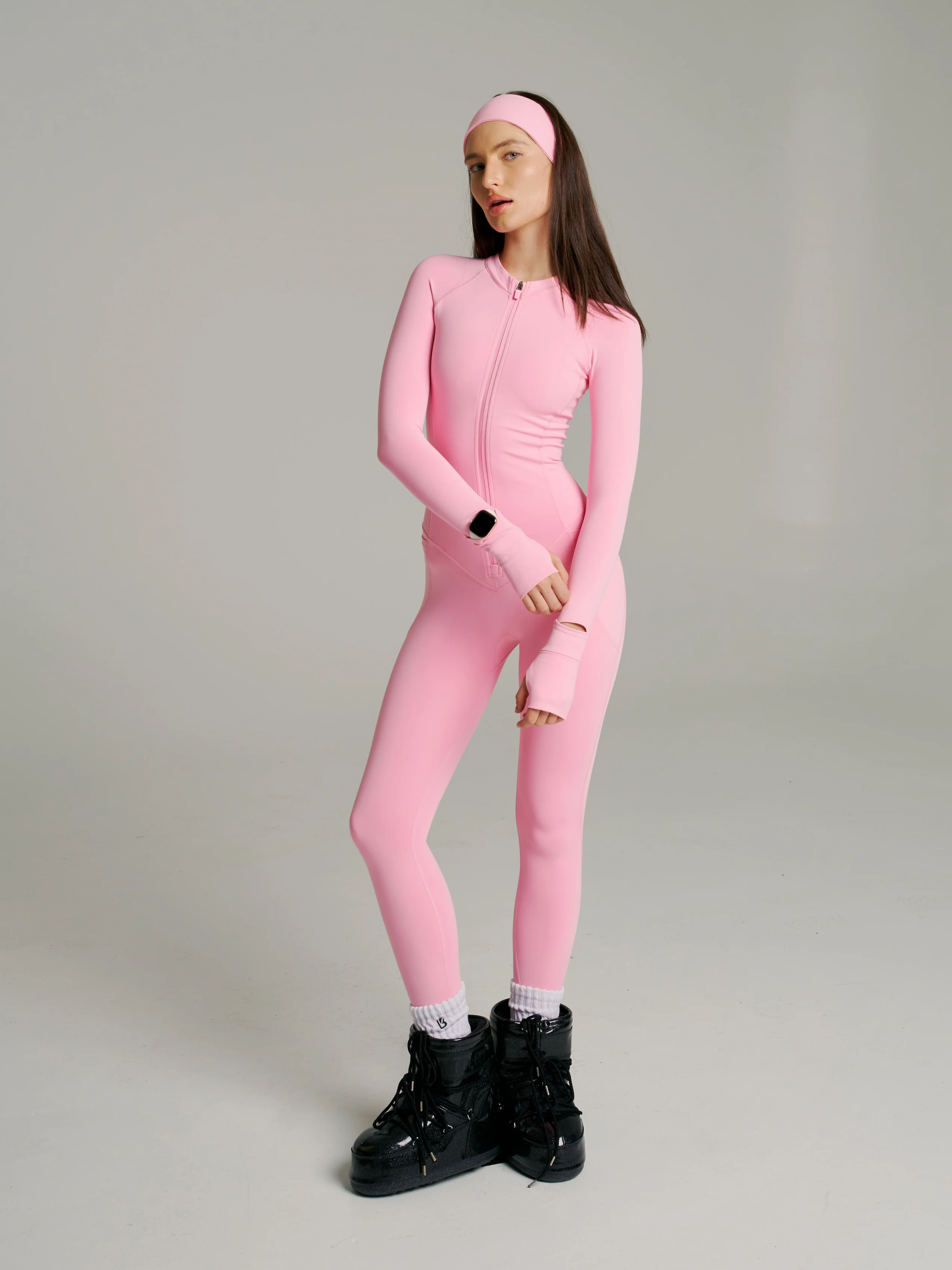 Colorado Fleece Bodysuit - Plastic Pink - Image 5