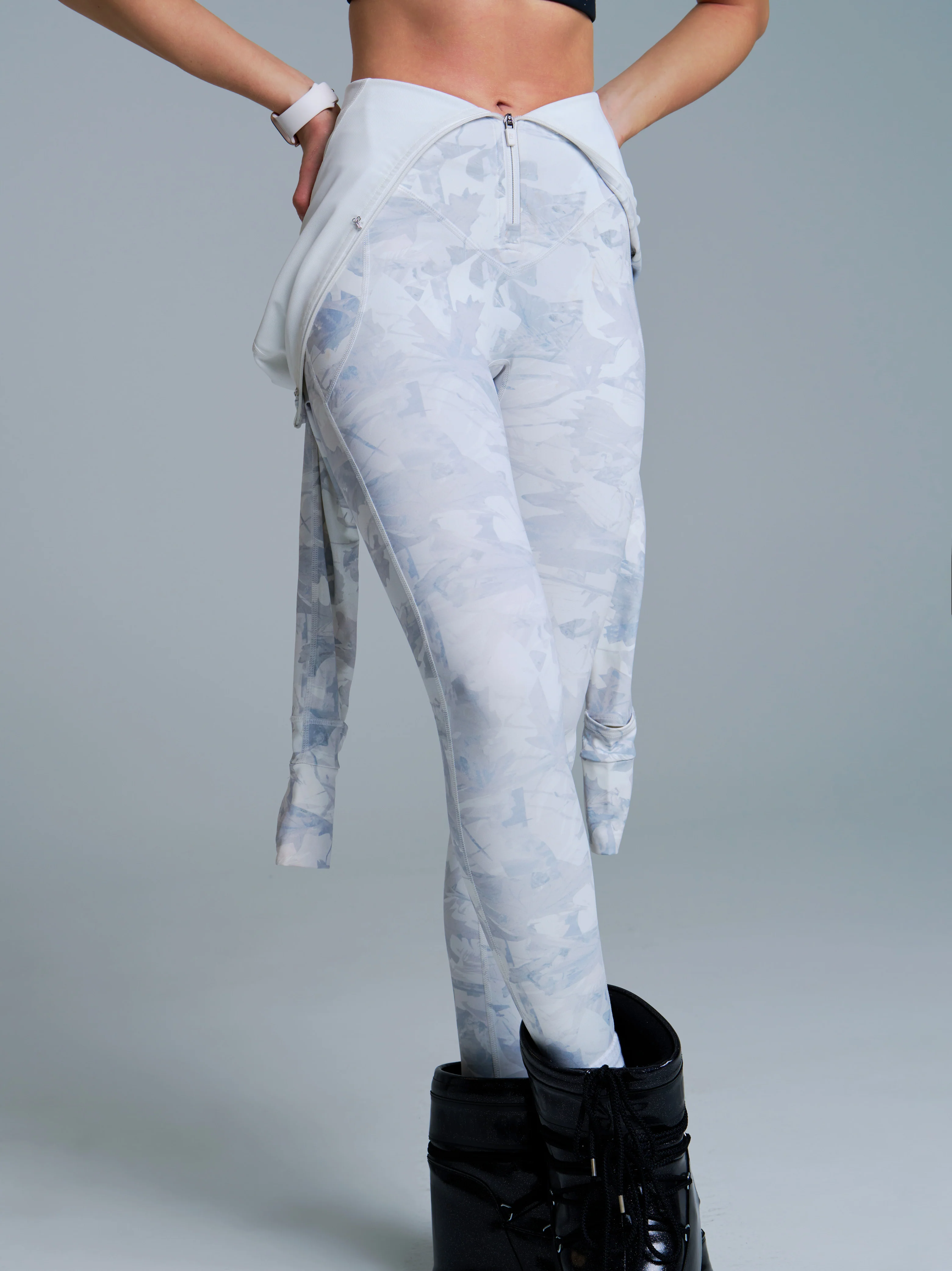 Colorado Fleece Bodysuit - Snow Camo - Image 6