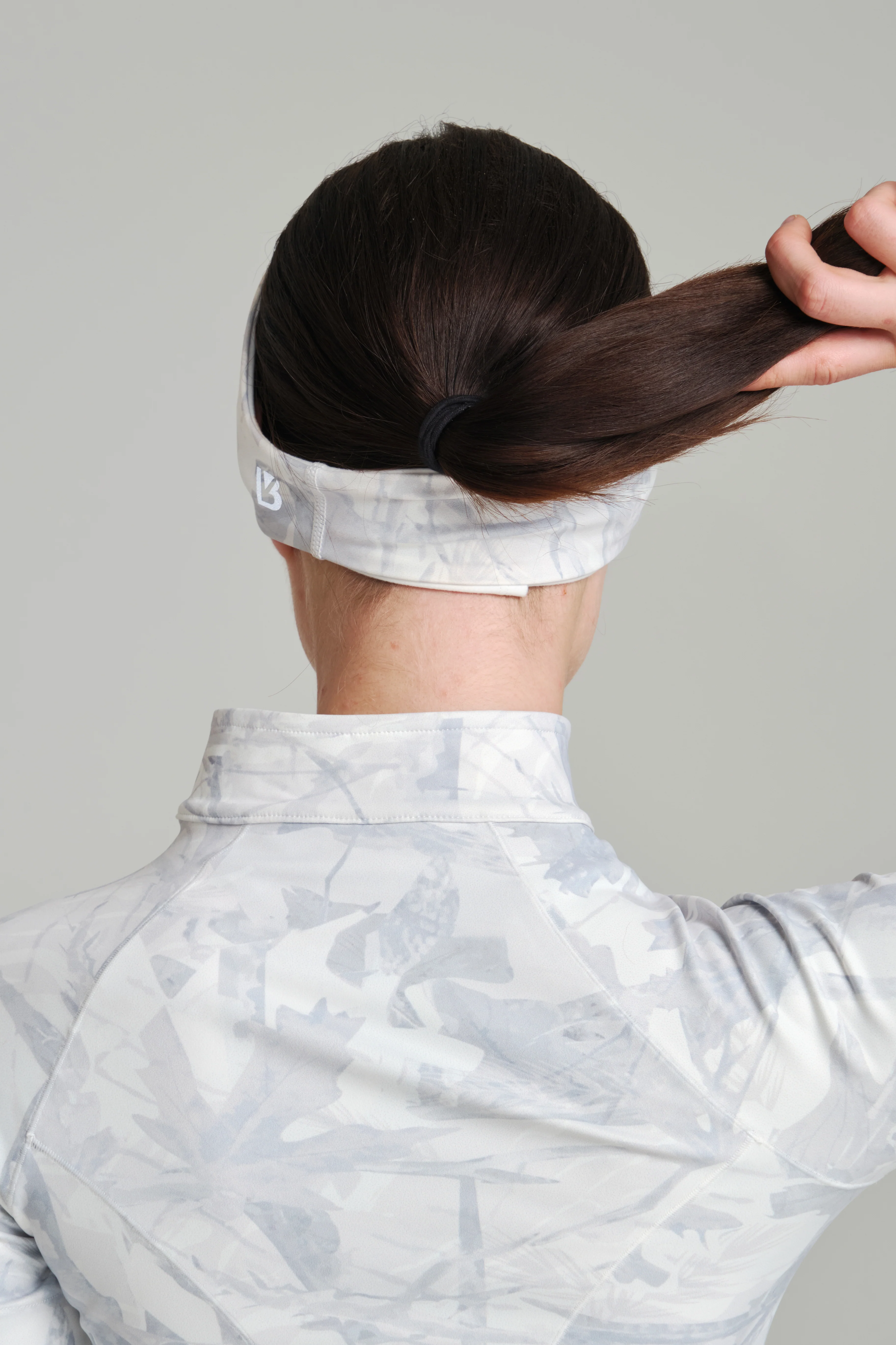 Colorado Fleece Headband - Snow Camo - Image 3