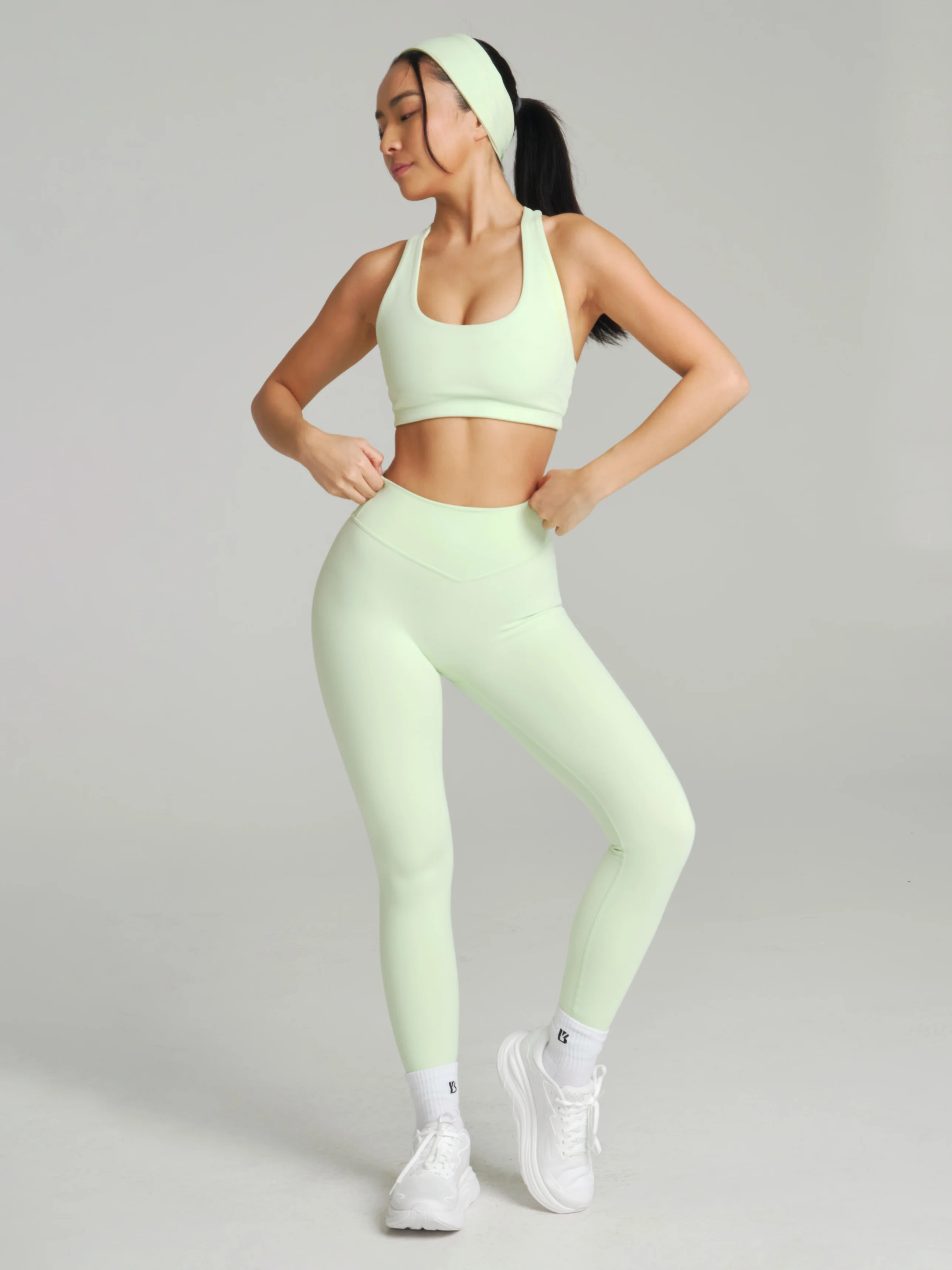 Colorado Fleece Legging - Honeydew - Image 2