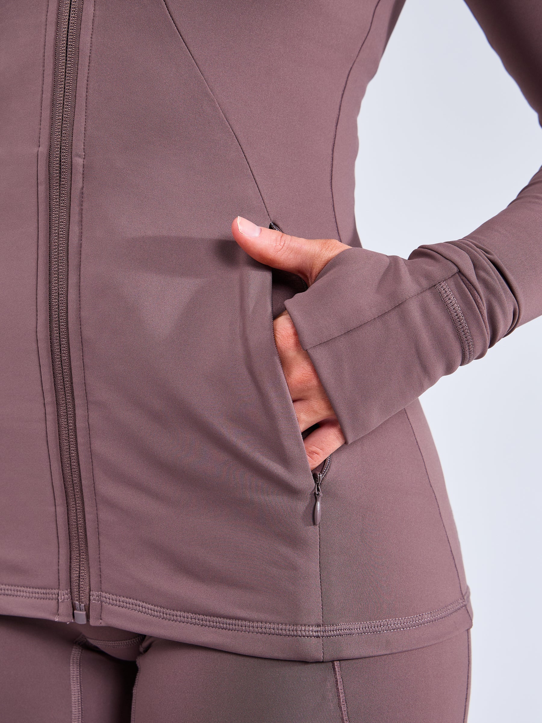 Colorado Zip Jacket - Mocha Berry - Image 7