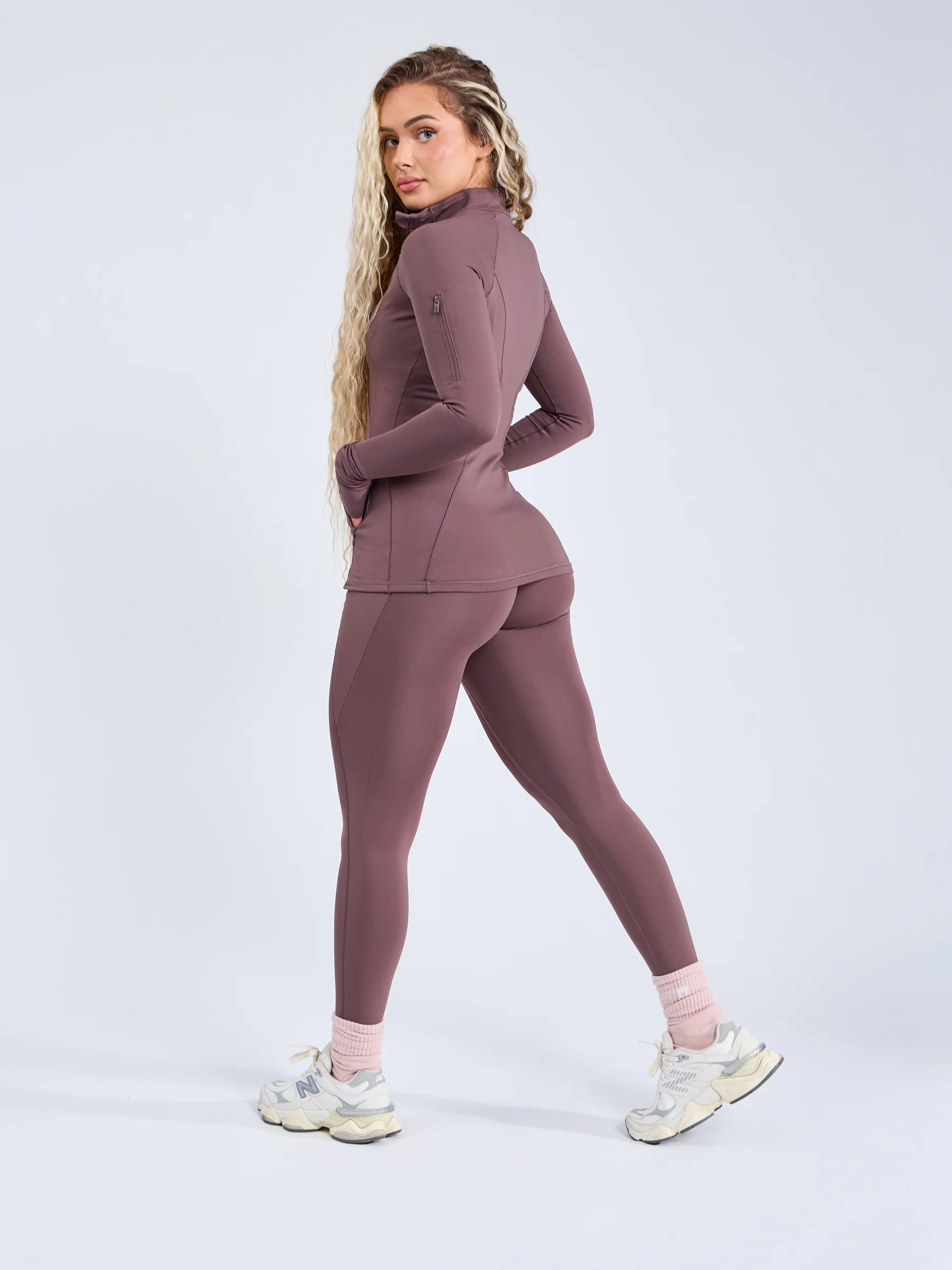 Colorado Zip Jacket - Mocha Berry - Image 9