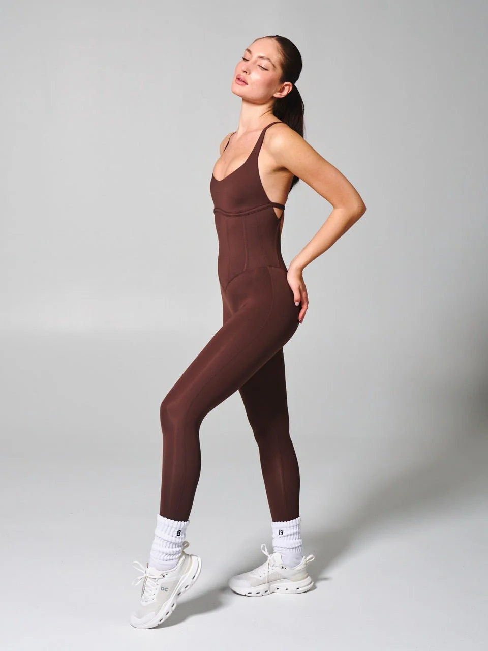Corset Bodysuit - Espresso - Image 3