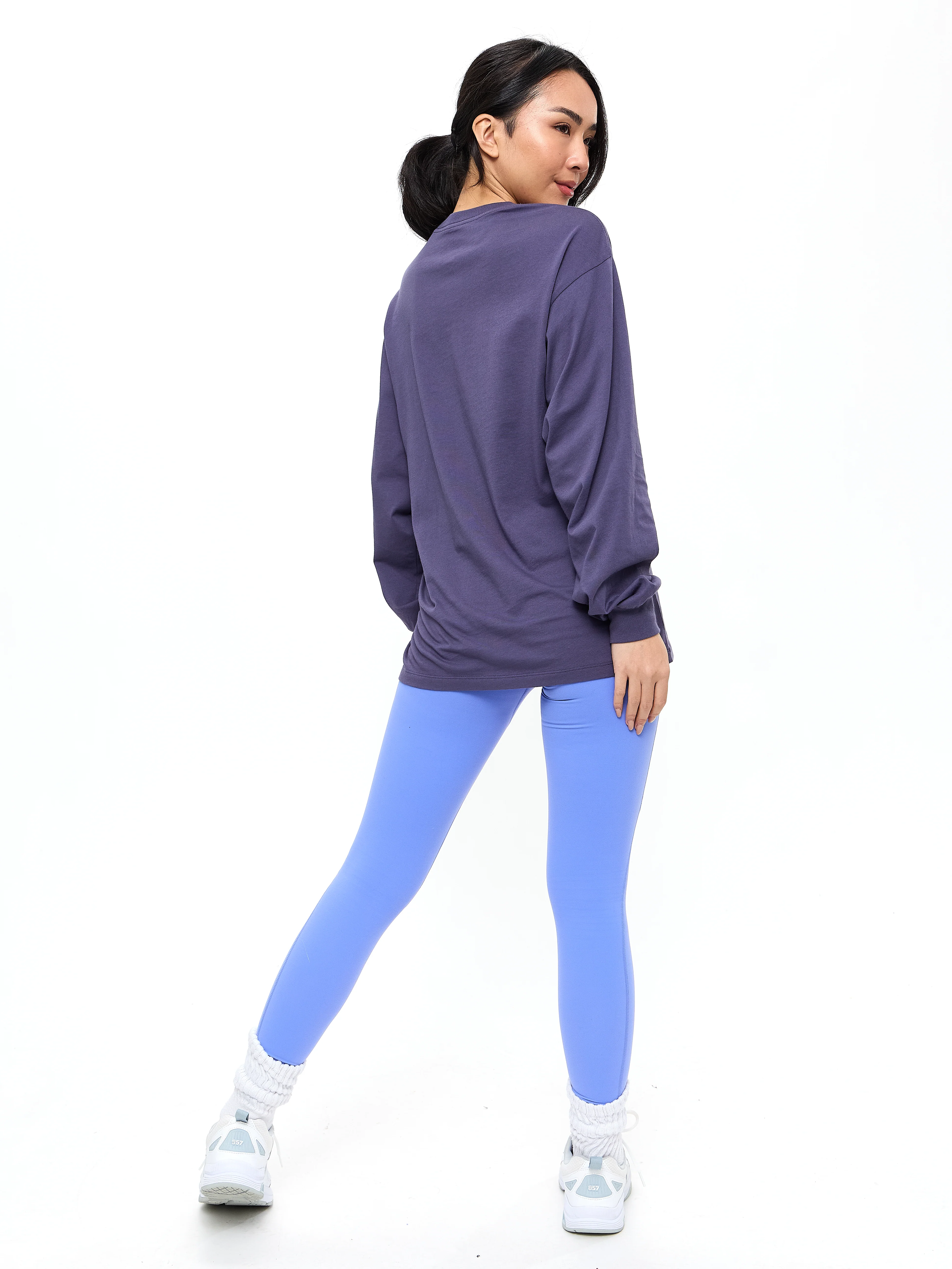 Definition Long Sleeve Tee - Shadow Berry - Image 2