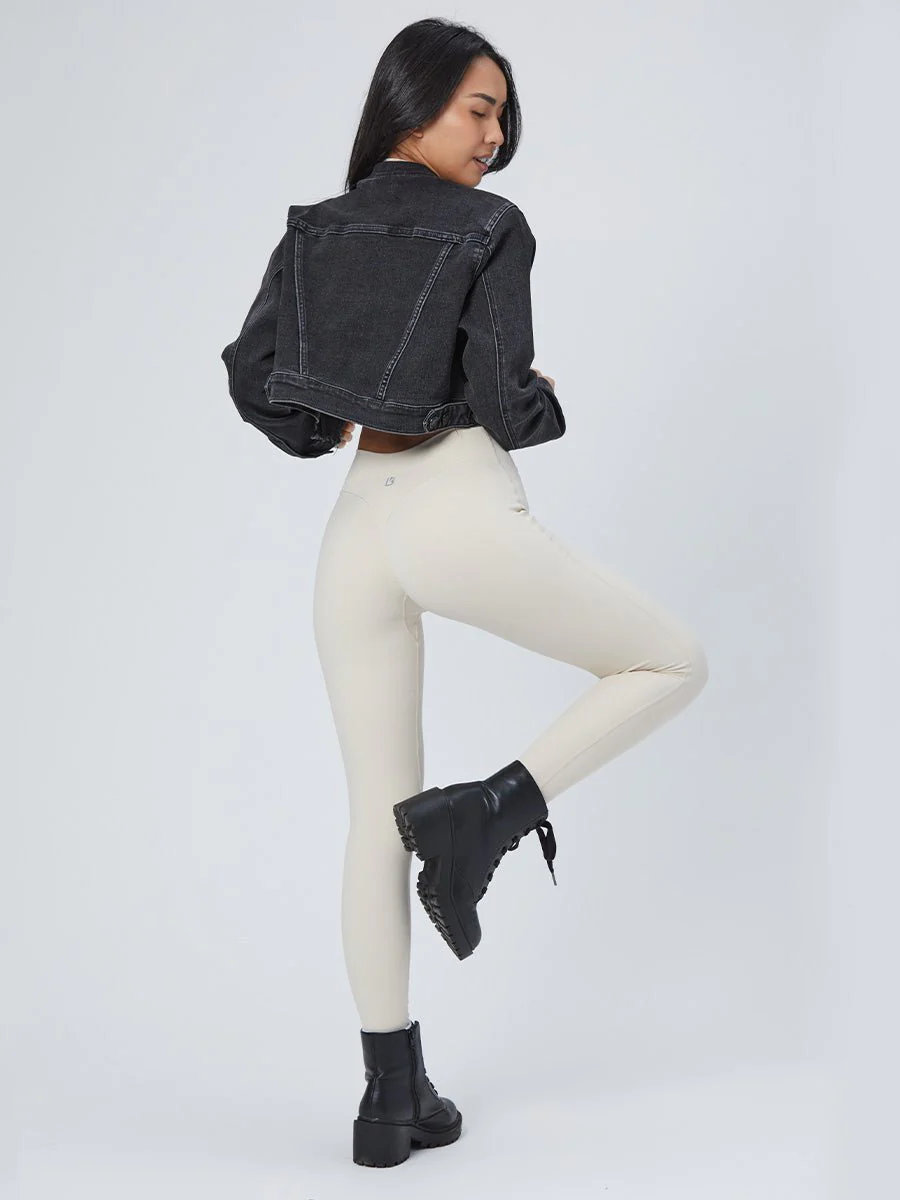 Desire Denim Jacket - Washed Black - Image 6