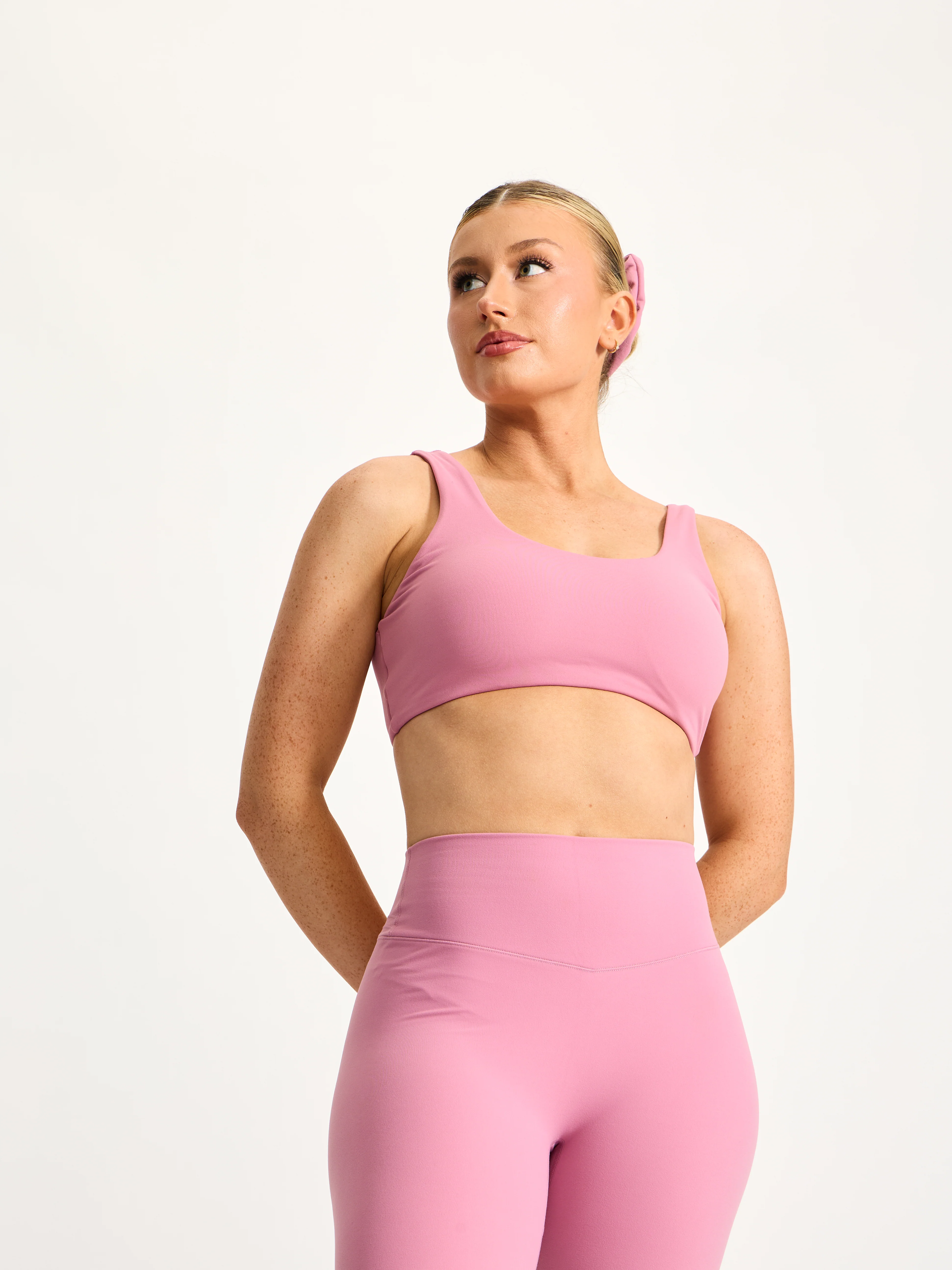 Double Dip Butter Sports Bra - Bloom - Image 3