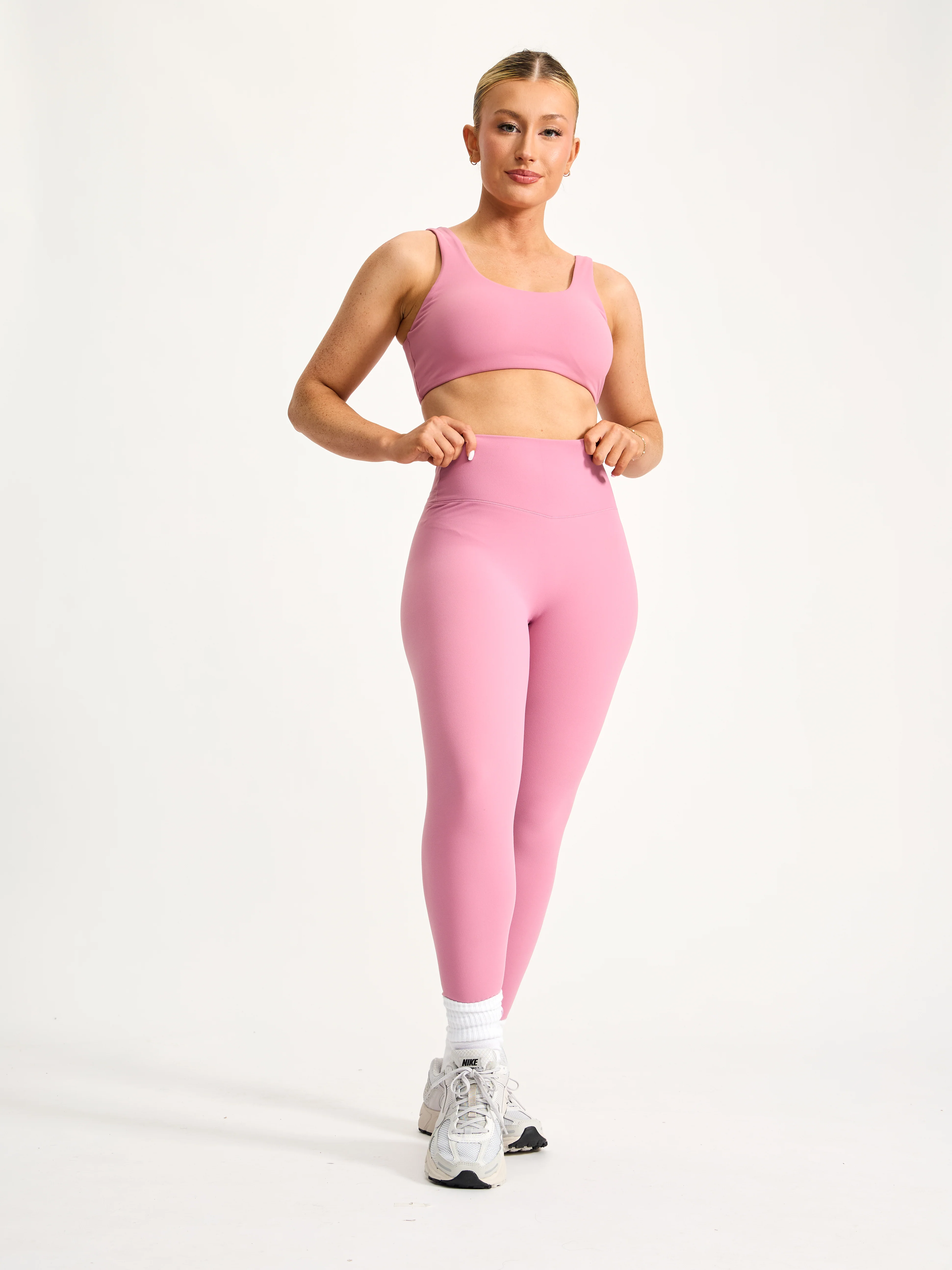 Double Dip Butter Sports Bra - Bloom - Image 4