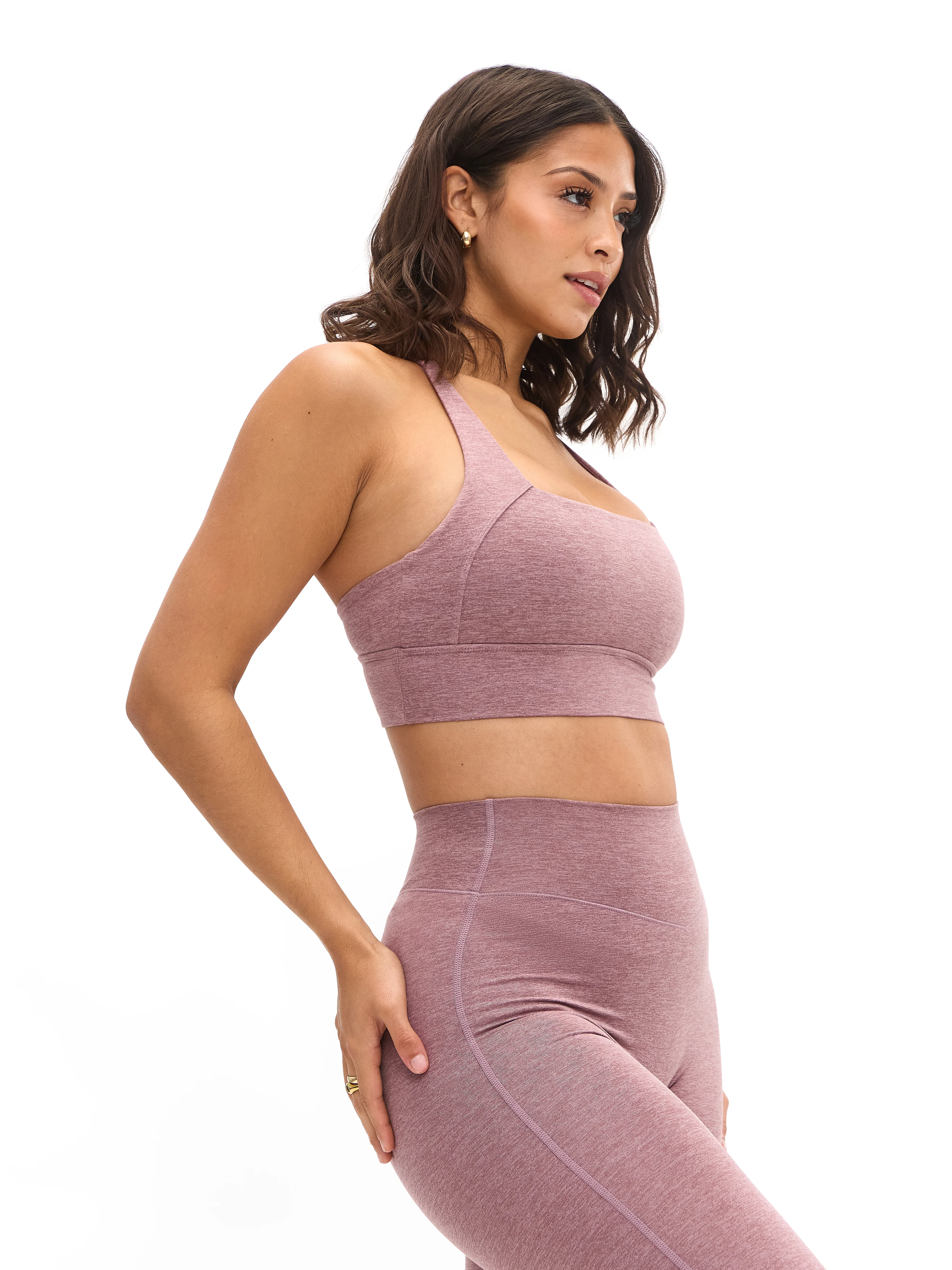 Dream Heather Square Neck Sports Bra - Matter - Image 3