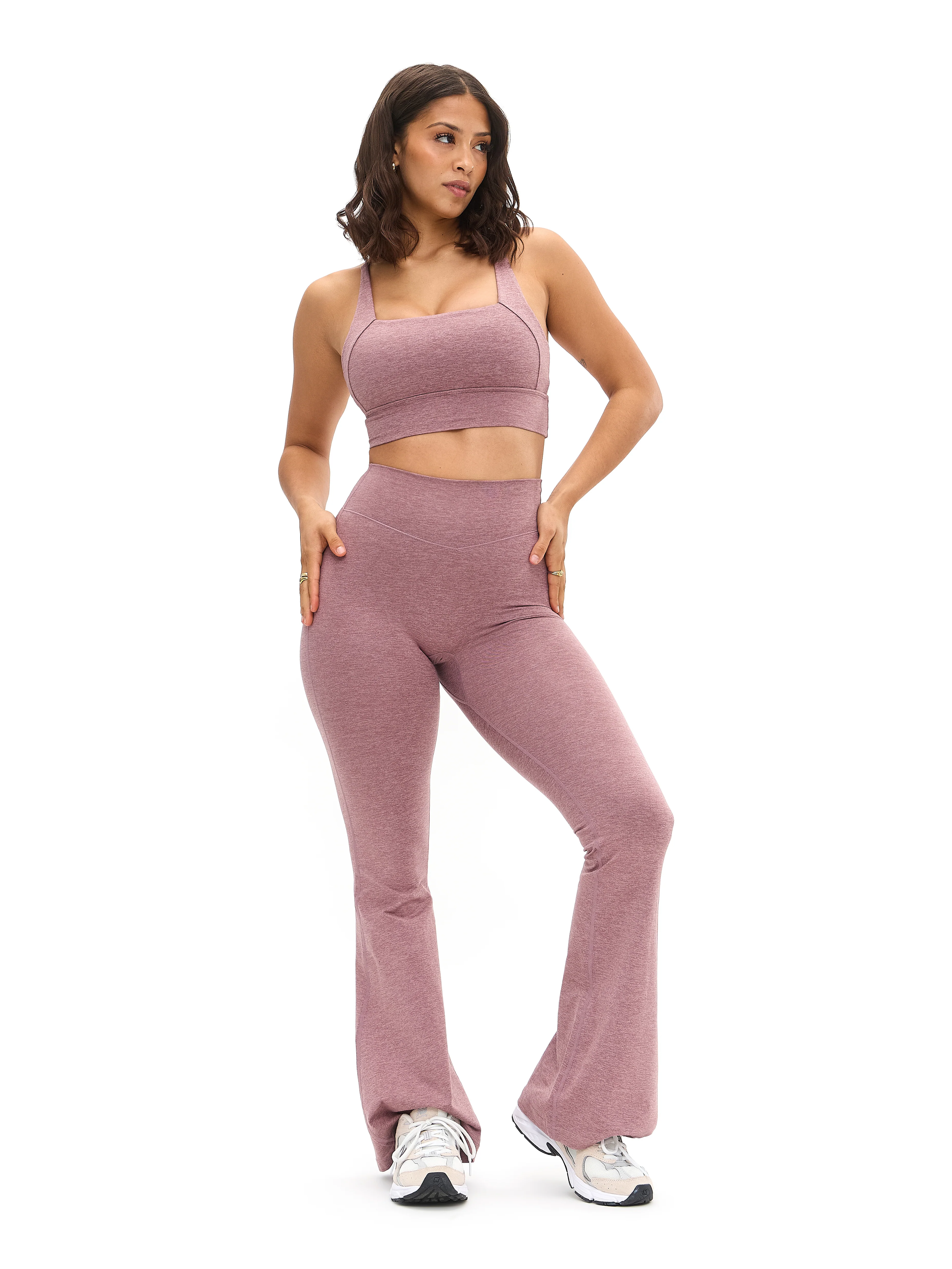 Dream Heather Square Neck Sports Bra - Matter - Image 5