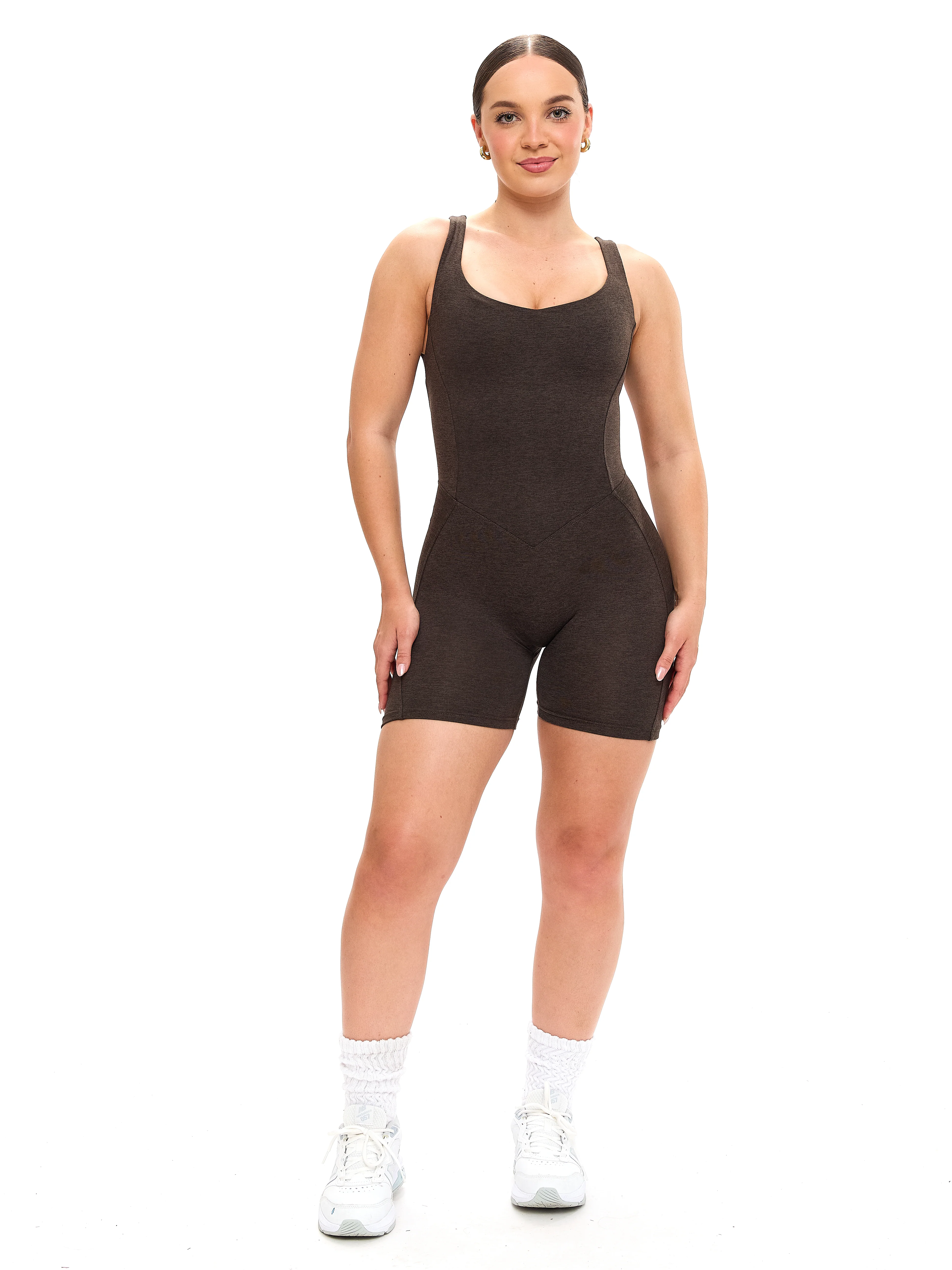 Dream Heathered Bodysuit - Cold Brew - Image 3