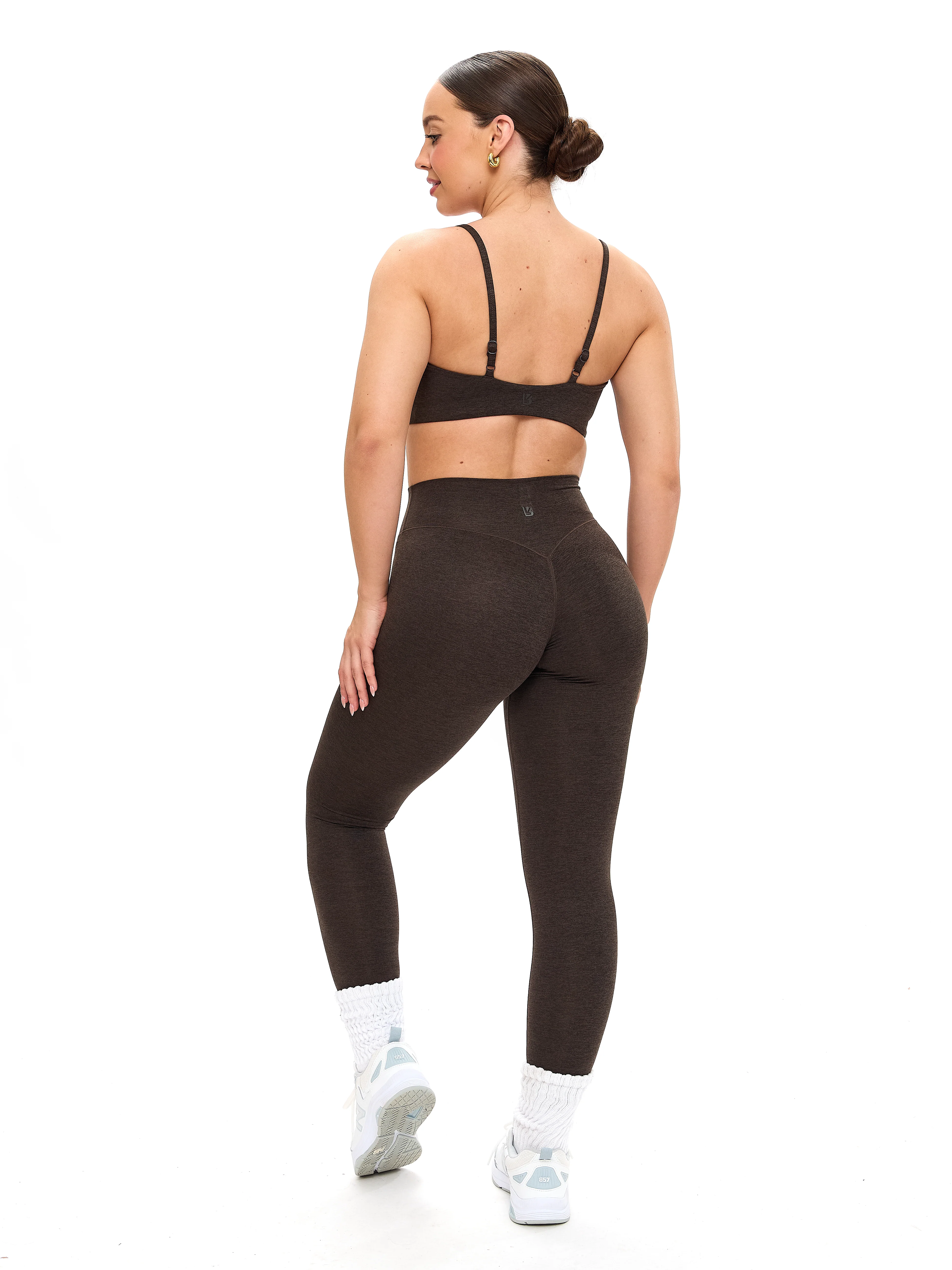 Dream Heathered Legging - Cold Brew - Image 3