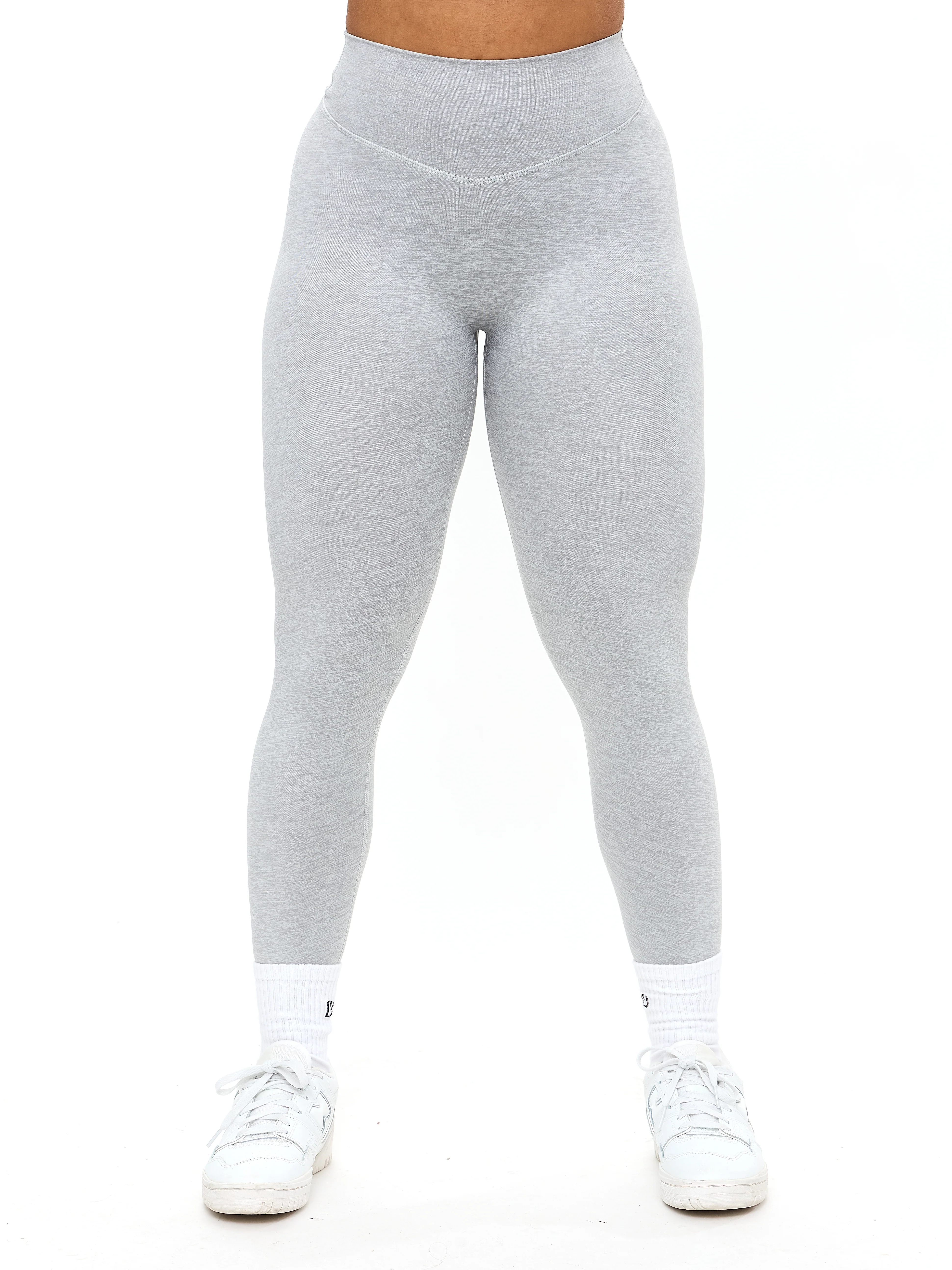 Dream Heathered Legging 26" - Heather Grey - Image 6