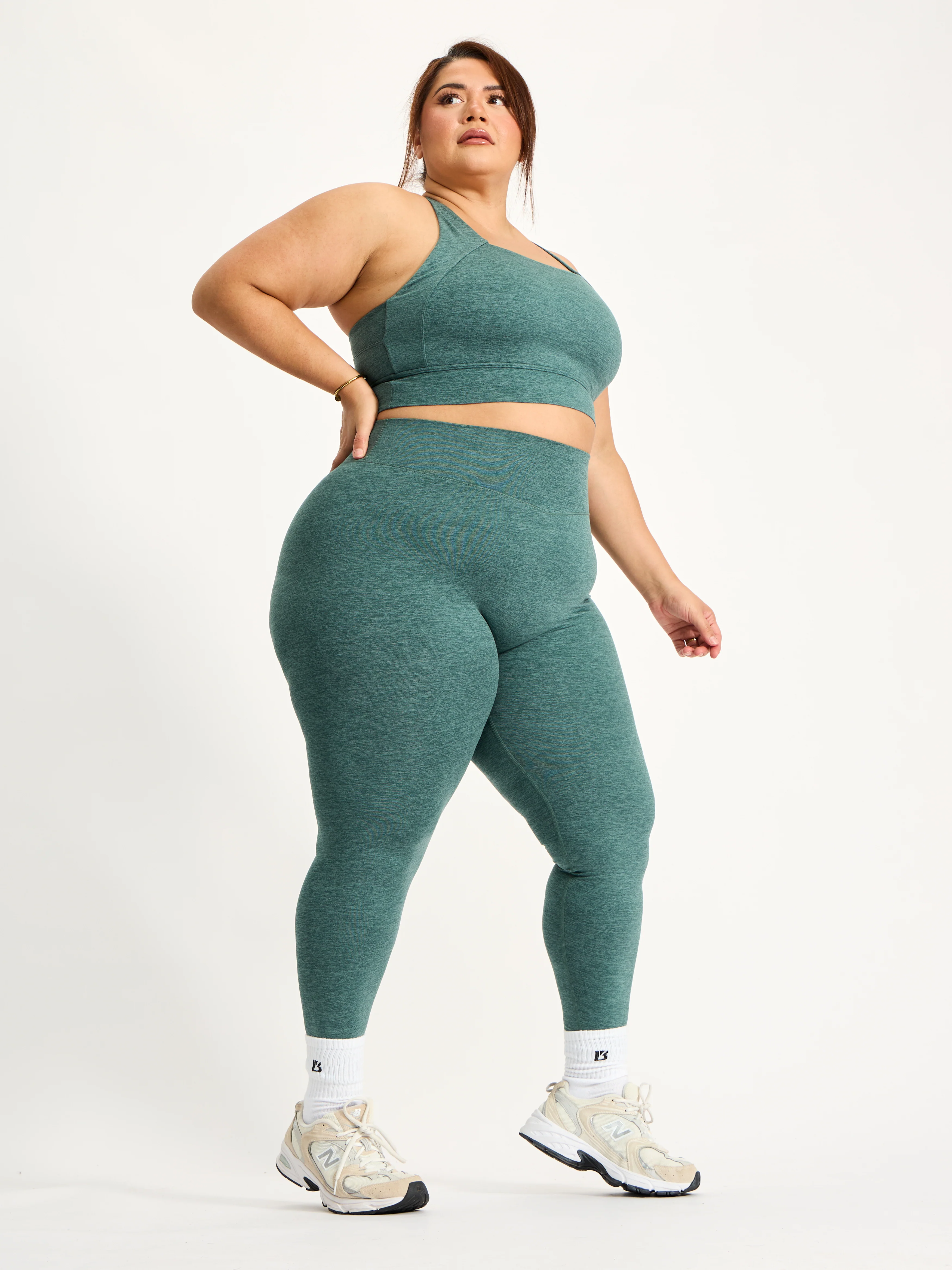 Dream Heathered Legging 26" - Heiress Ivy - Image 3