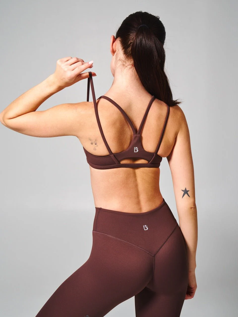 Elysium Sports Bra - Espresso - Image 4