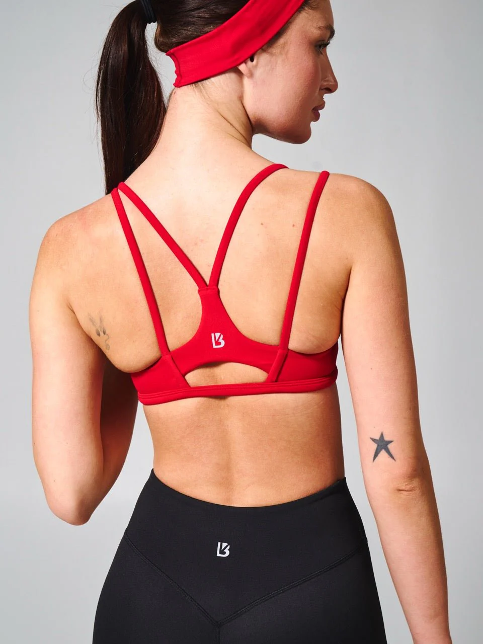 Elysium Sports Bra - Lipstick Red - Image 5