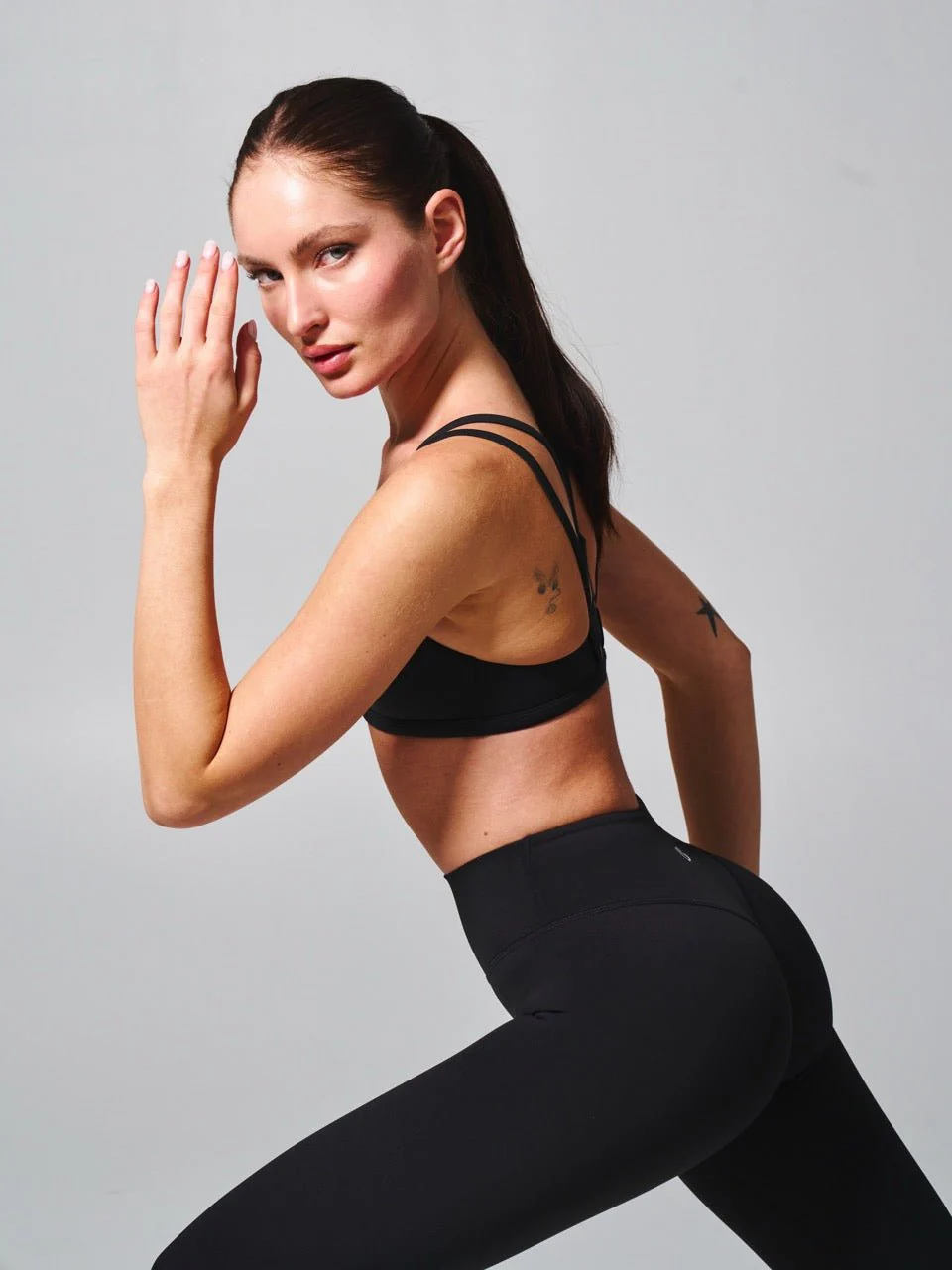 Elysium Sports Bra - Onyx Black - Image 2