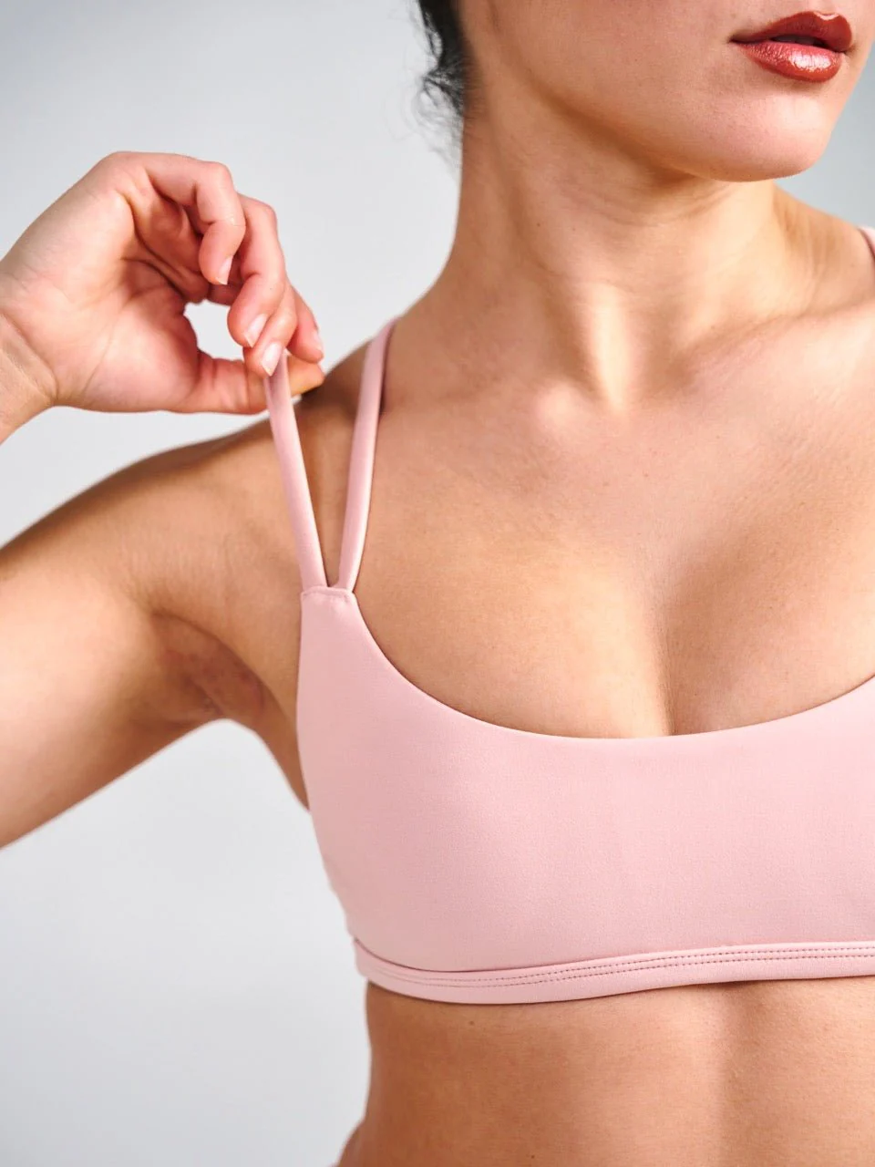 Elysium Sports Bra - Strawberry Milk - Image 7