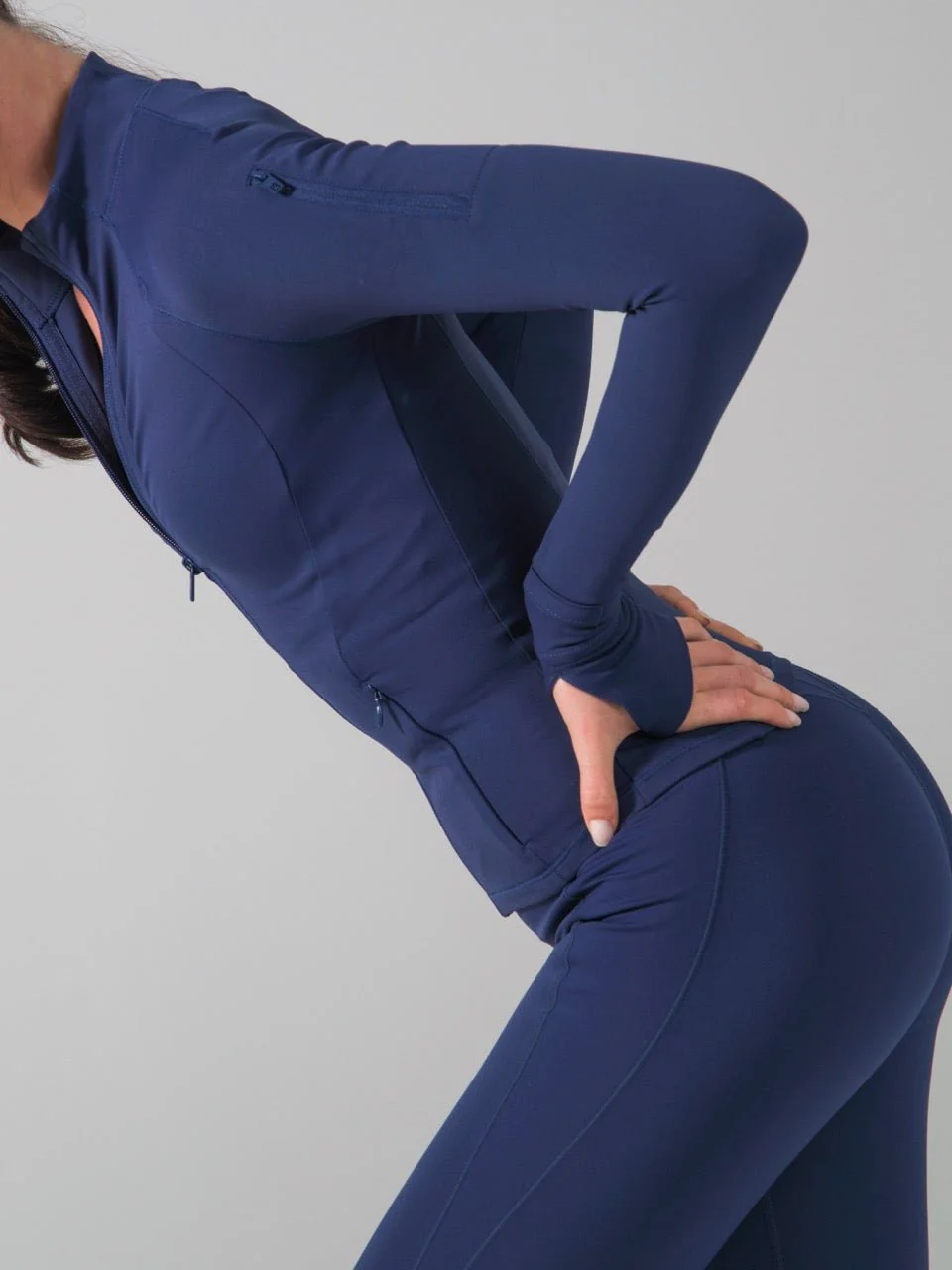 Elysium Zip Jacket - Baked Blue - Image 3