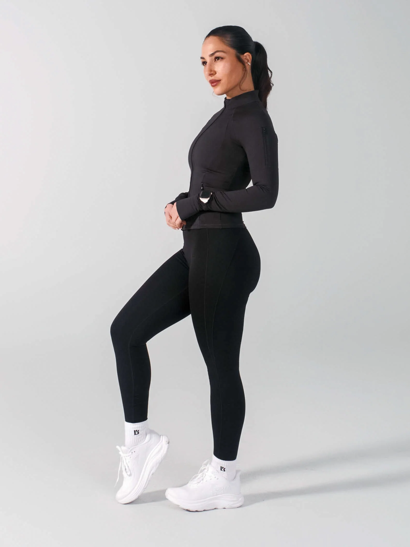 Elysium Zip Jacket - Onyx Black - Image 2