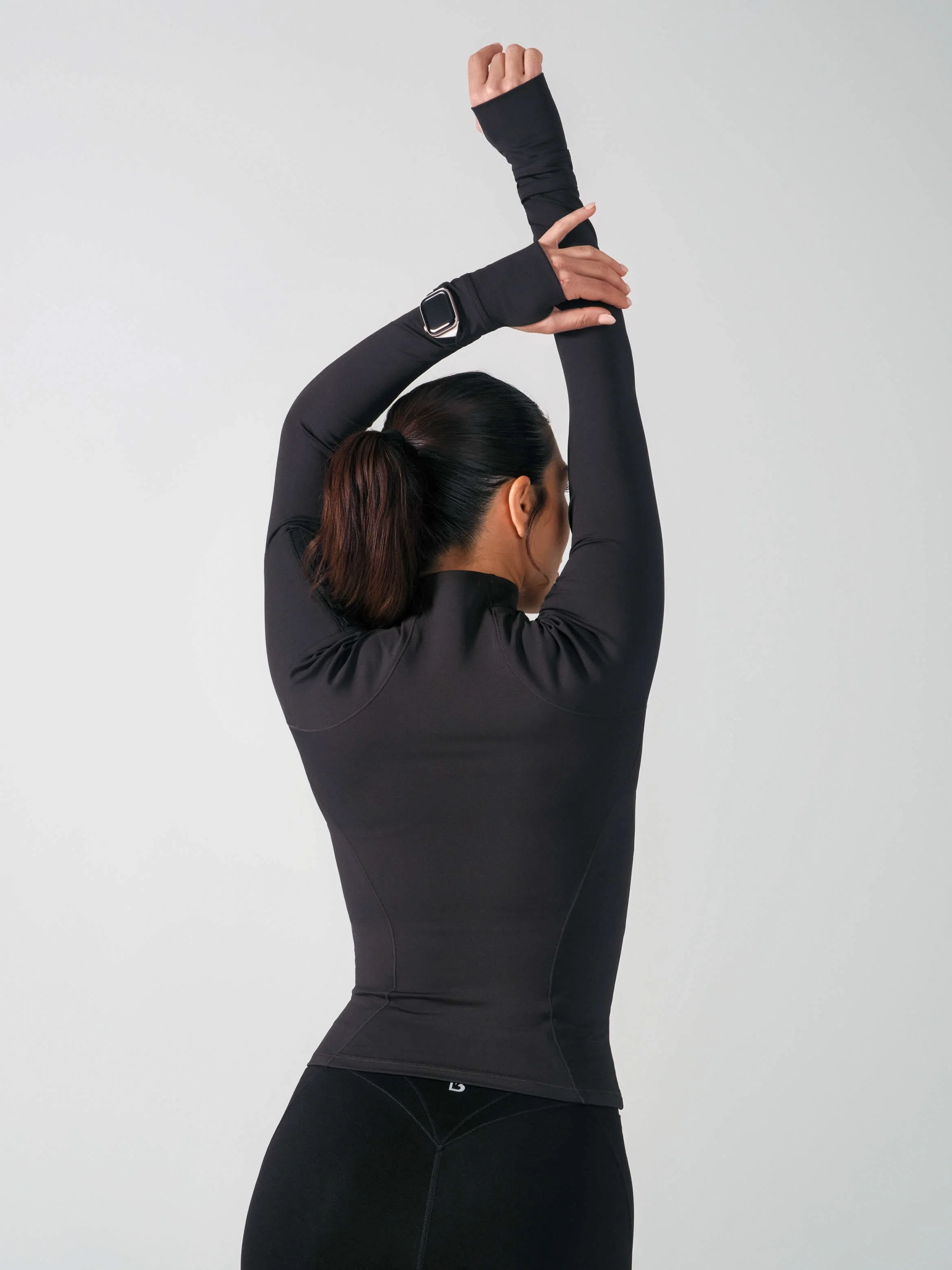 Elysium Zip Jacket - Onyx Black - Image 3