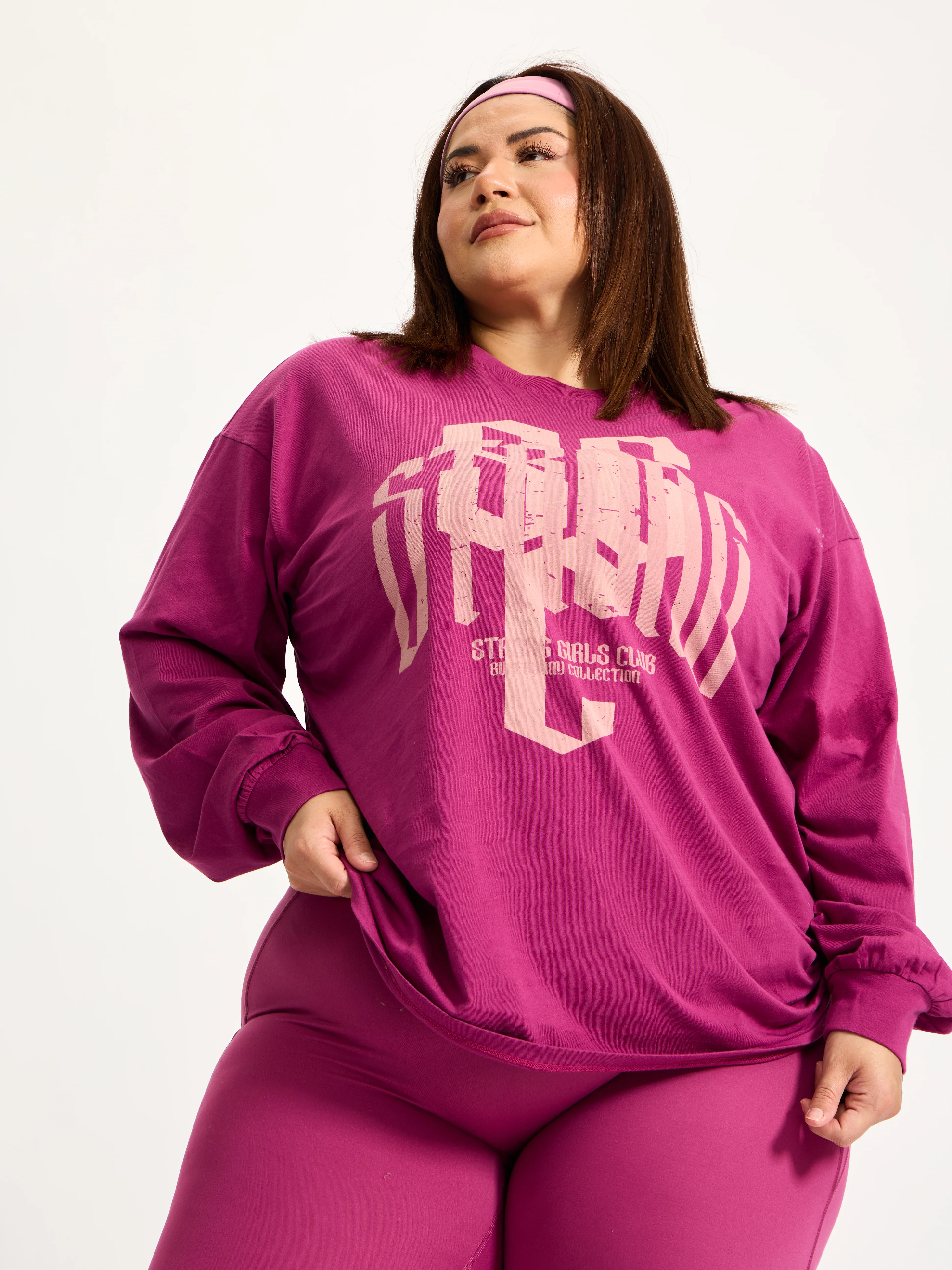 Empire Long Sleeve Tee - Empire Rose - Image 4