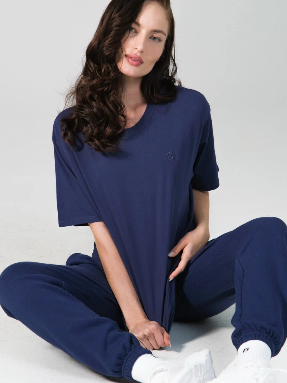 Essential Short Sleeve Tee - Baked Blue - Image 3