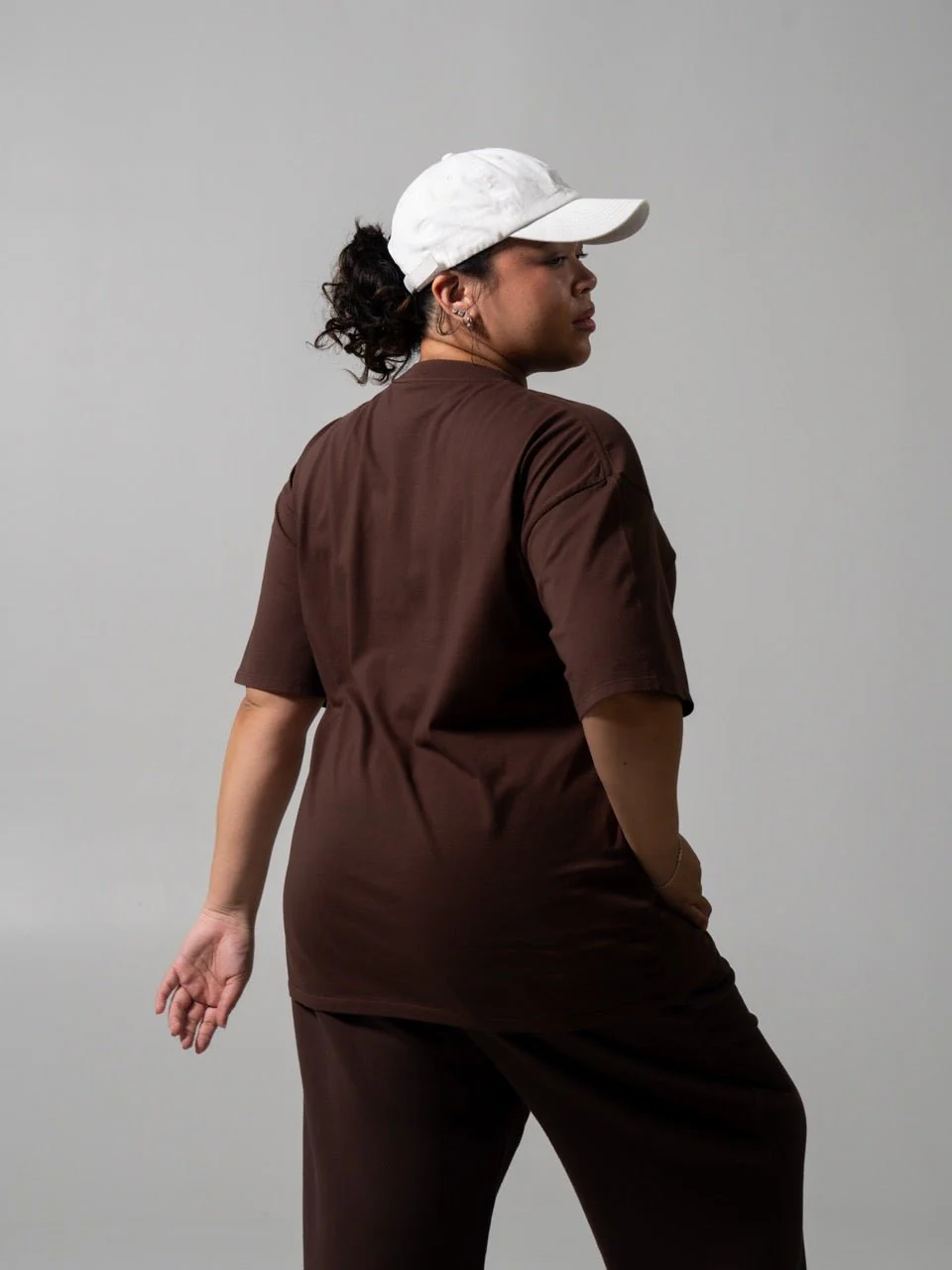 Essential Short Sleeve Tee - Espresso - Image 3
