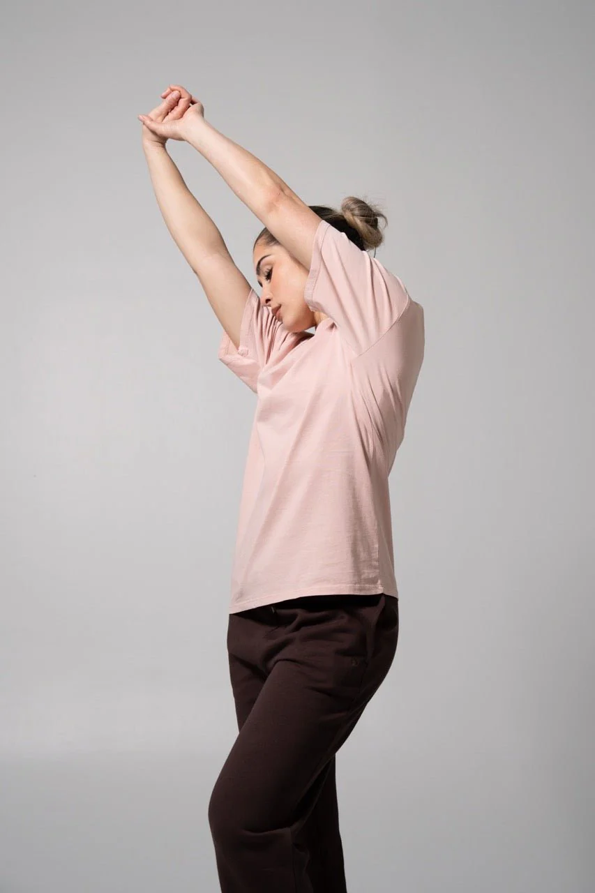 Essential Short Sleeve Tee - Strawberry Milk - Image 5
