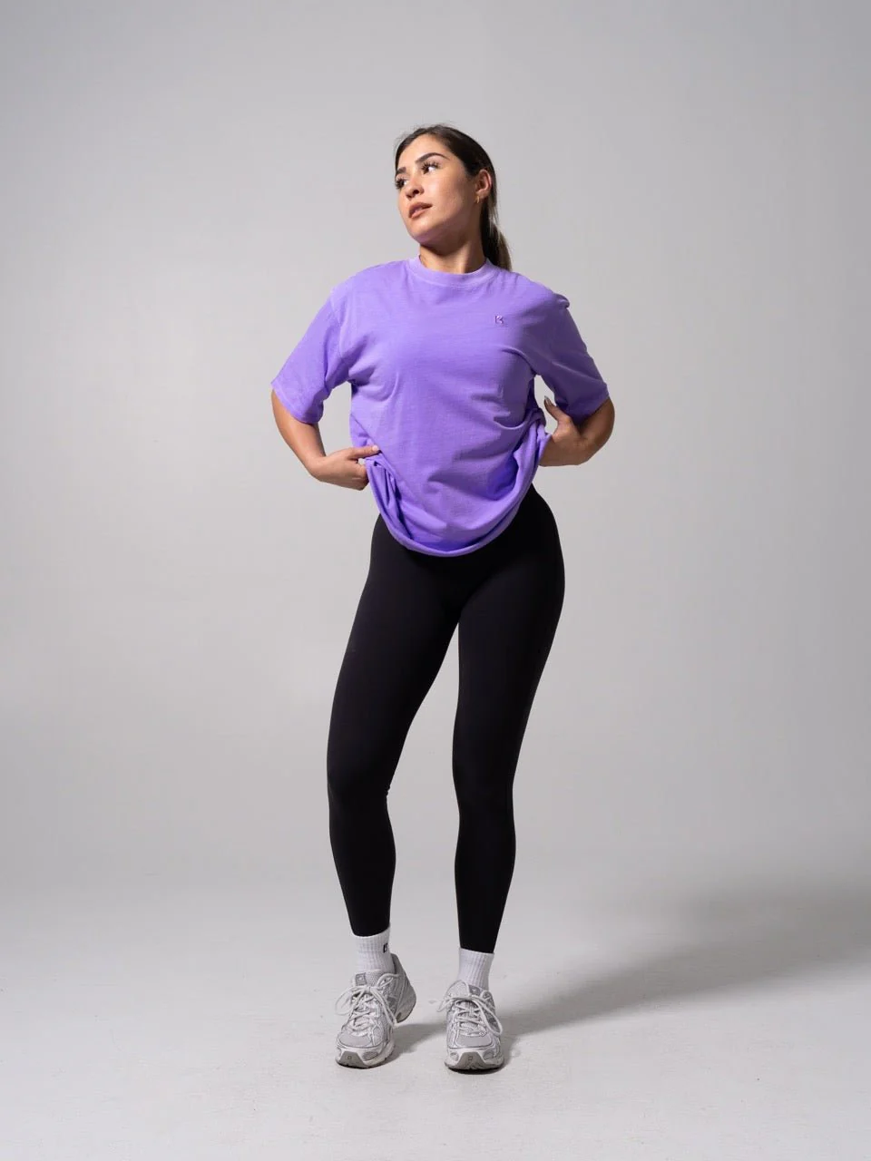 Essential Short Sleeve Tee - Taffy Purple - Image 2