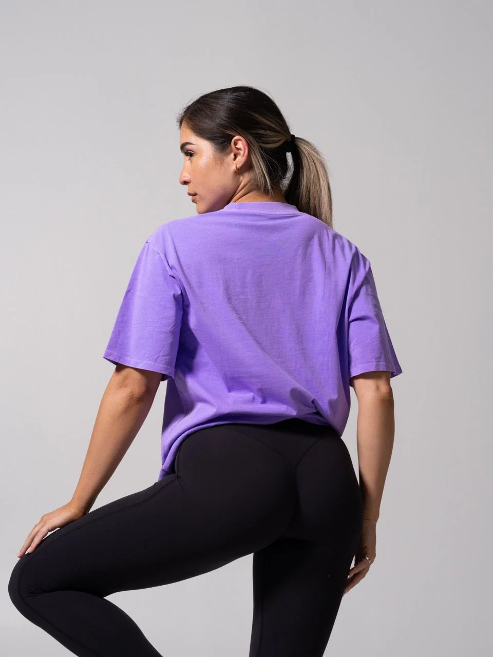 Essential Short Sleeve Tee - Taffy Purple - Image 3