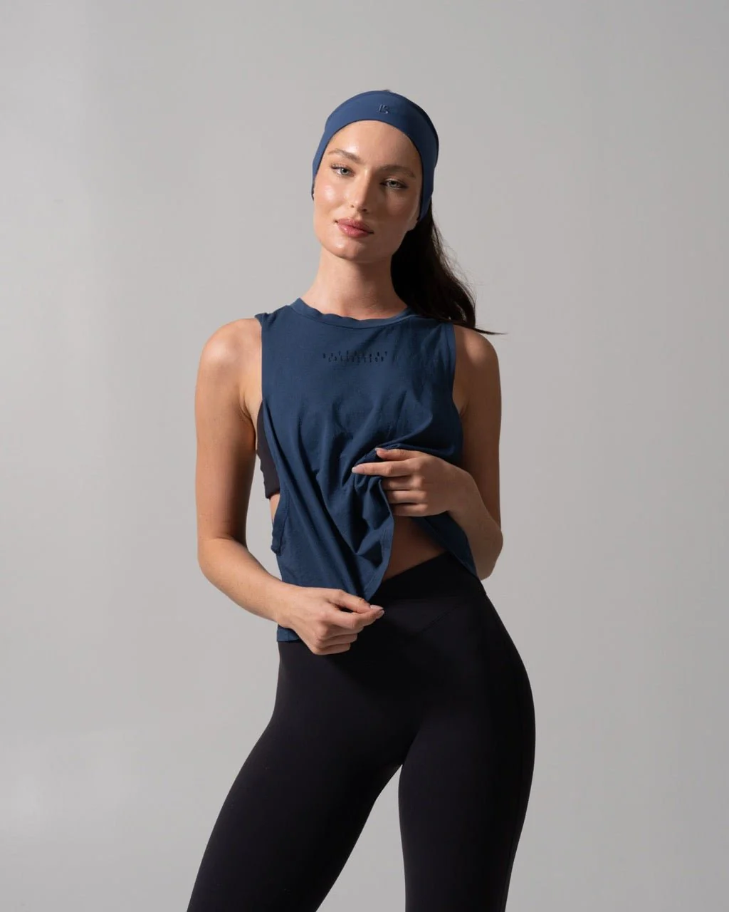 Essential Waist Tank - Baked Blue - Image 5