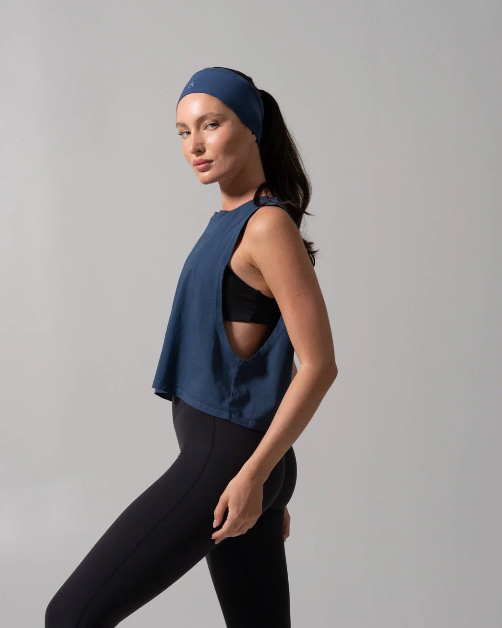 Essential Waist Tank - Baked Blue - Image 6