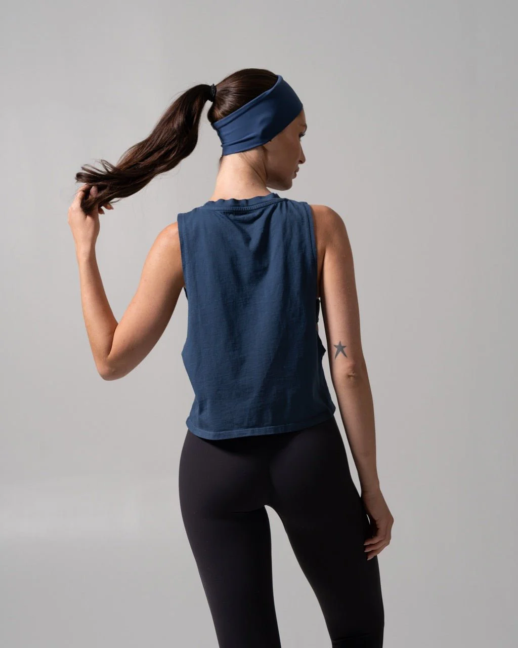 Essential Waist Tank - Baked Blue - Image 7