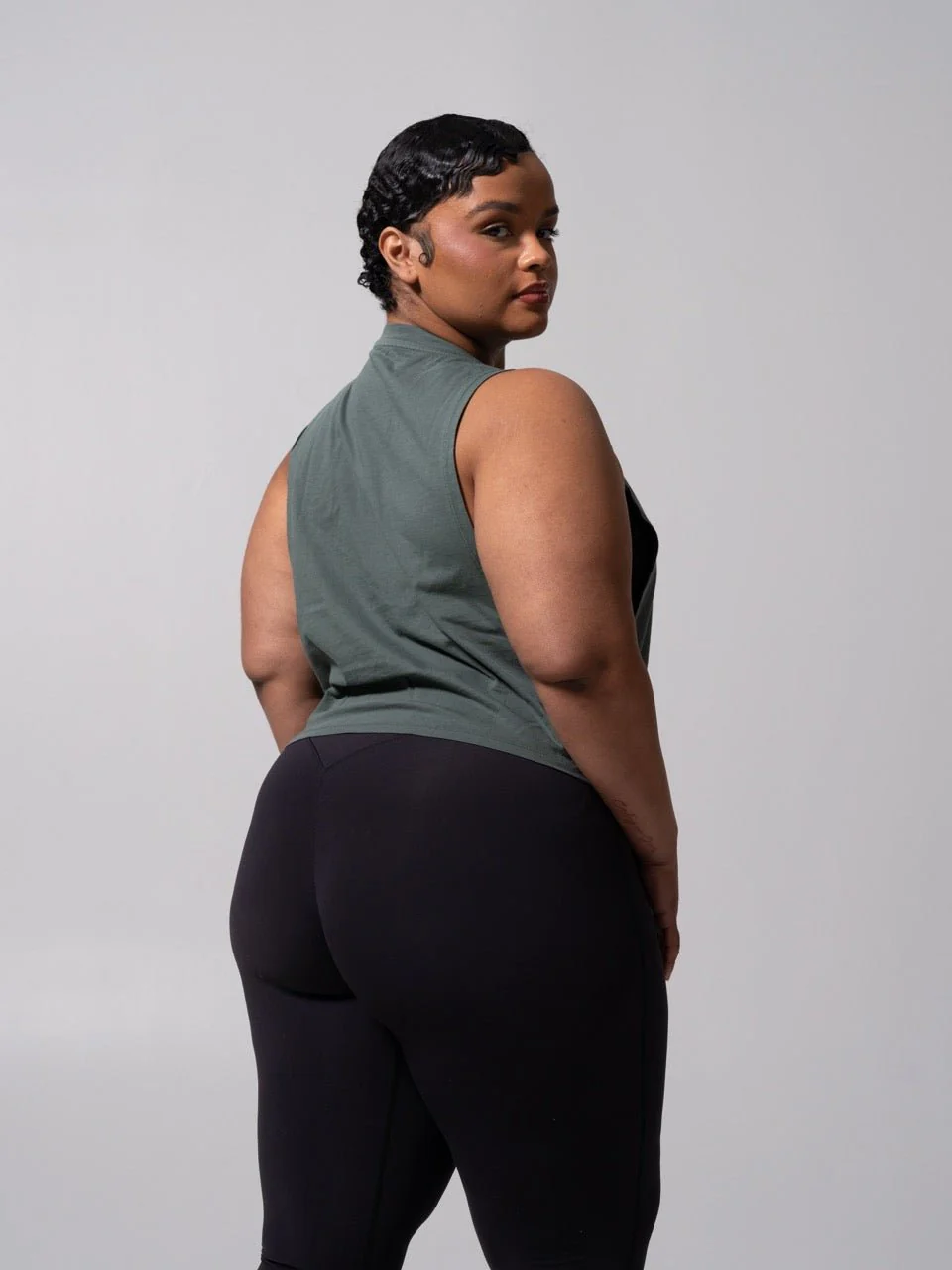Essential Waist Tank - Limon Pepino - Image 2