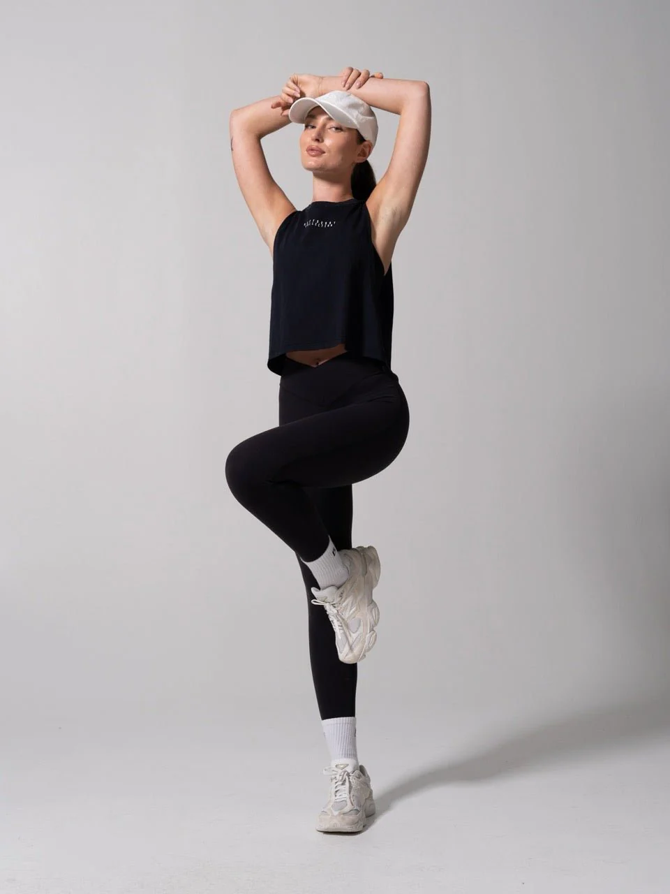 Essential Waist Tank - Onyx Black - Image 2