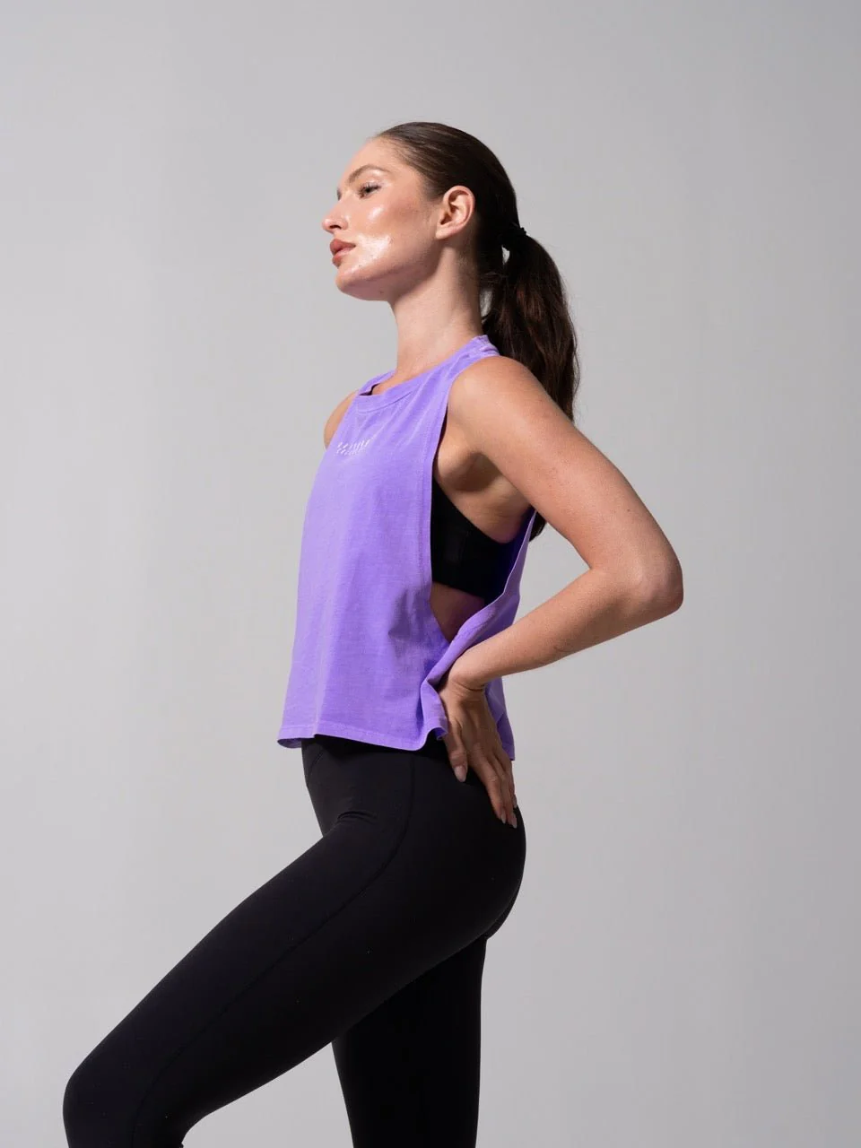 Essential Waist Tank - Taffy Purple - Image 4