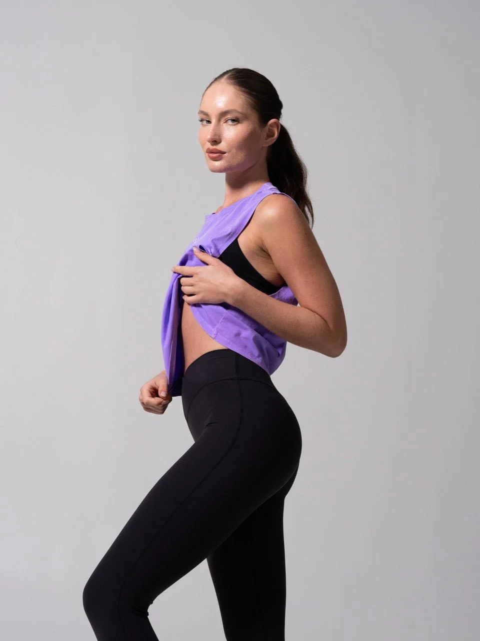 Essential Waist Tank - Taffy Purple - Image 5