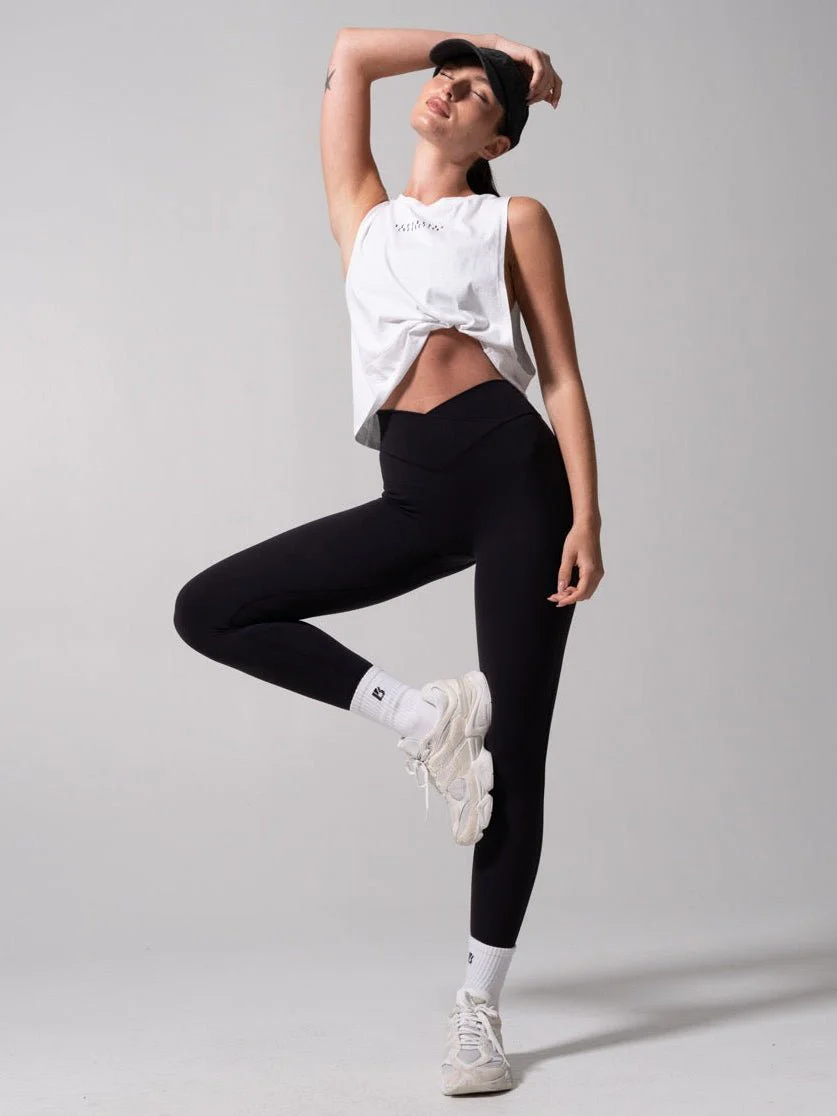 Essential Waist Tank - White - Image 2