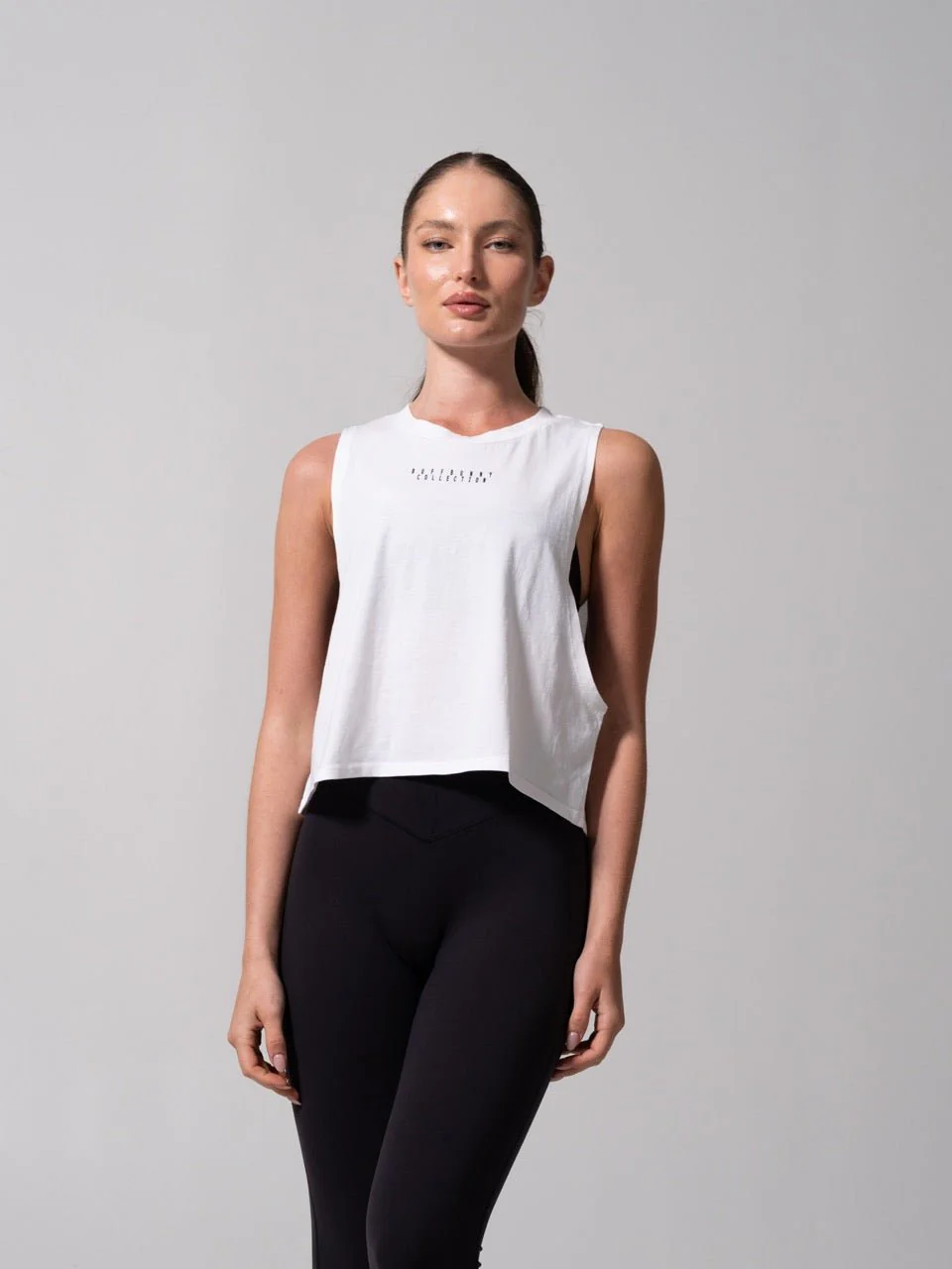 Essential Waist Tank - White - Image 3