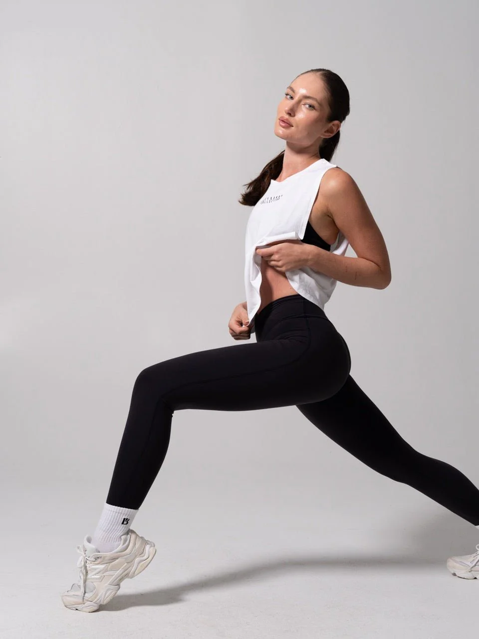 Essential Waist Tank - White - Image 6