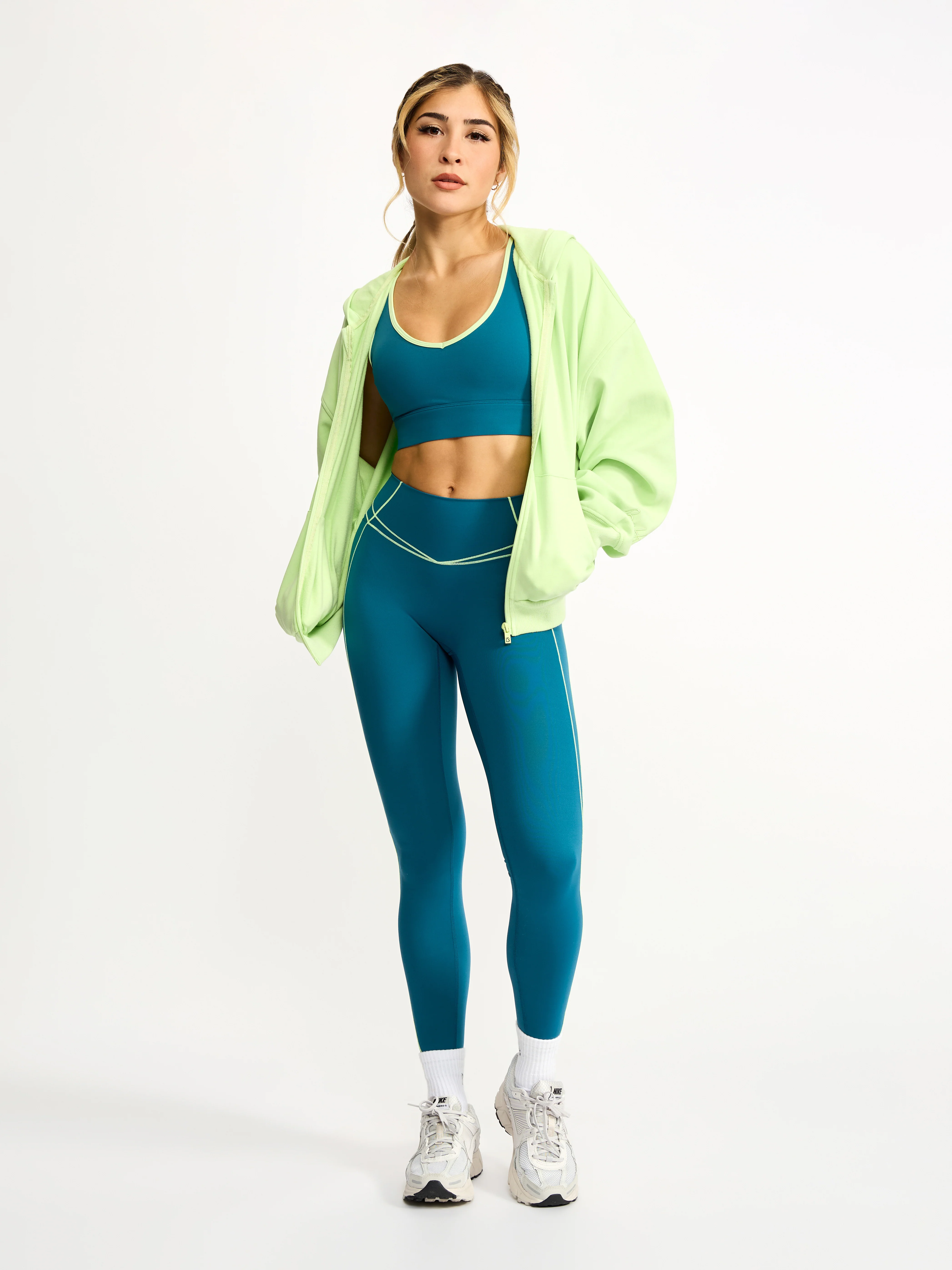 Everyday Airbrush Pocket Legging - Nile Multi - Image 4