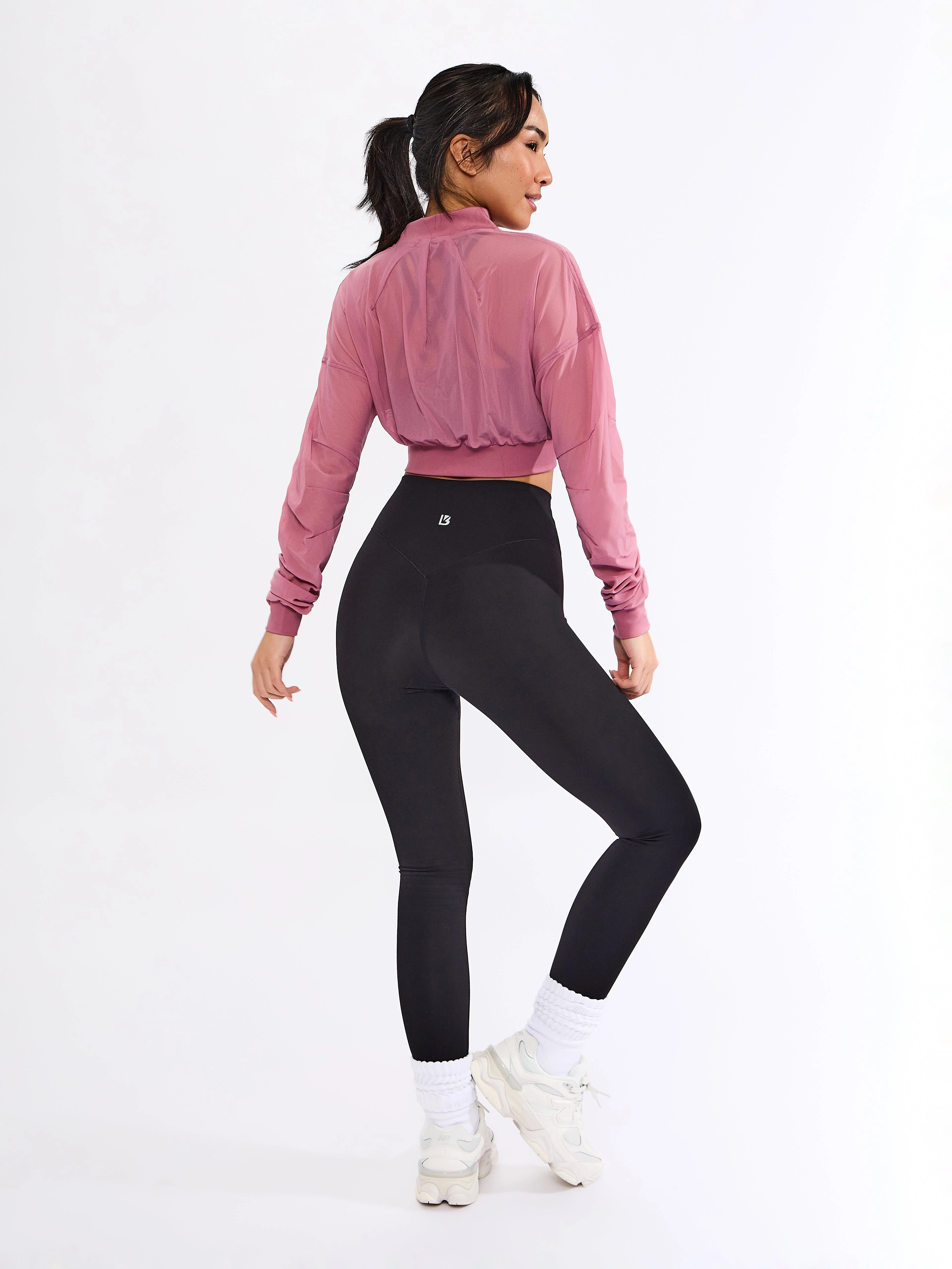 Exposed Mesh Jacket - Bloom - Image 6