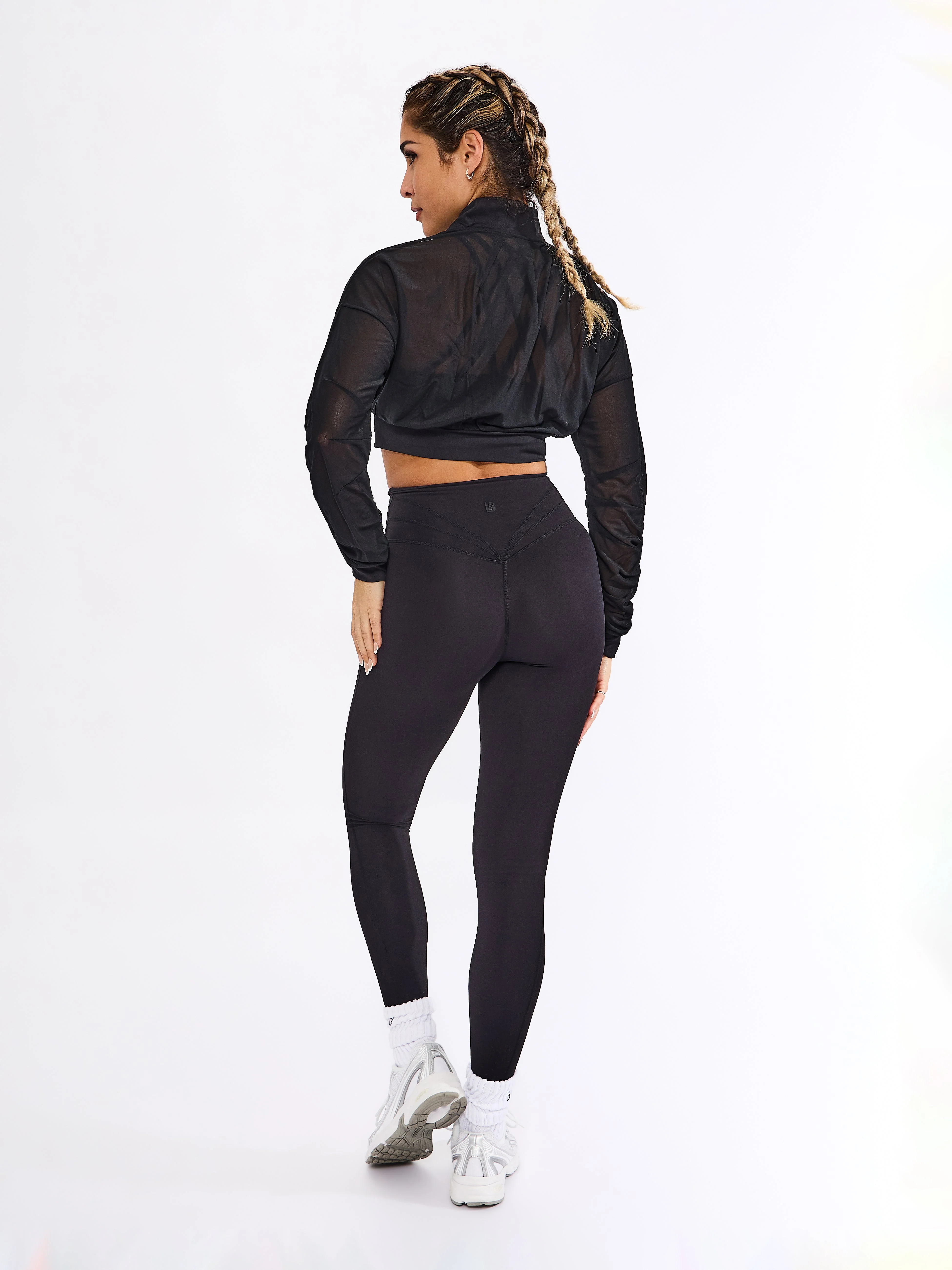 Exposed Mesh Jacket - Onyx Black - Image 5