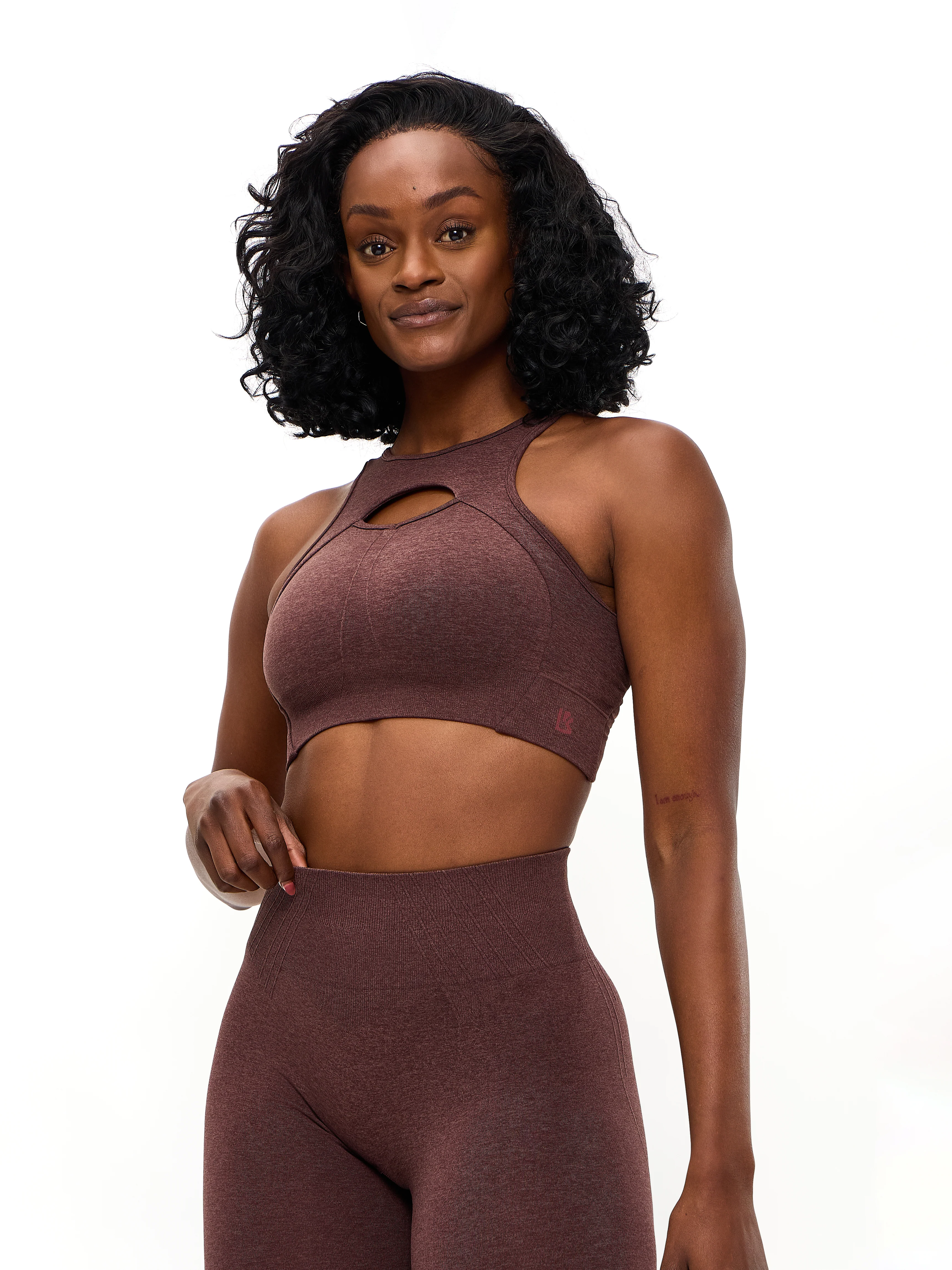 Form Reversible Seamless Sports Bra - Smoked Cherry - Image 6