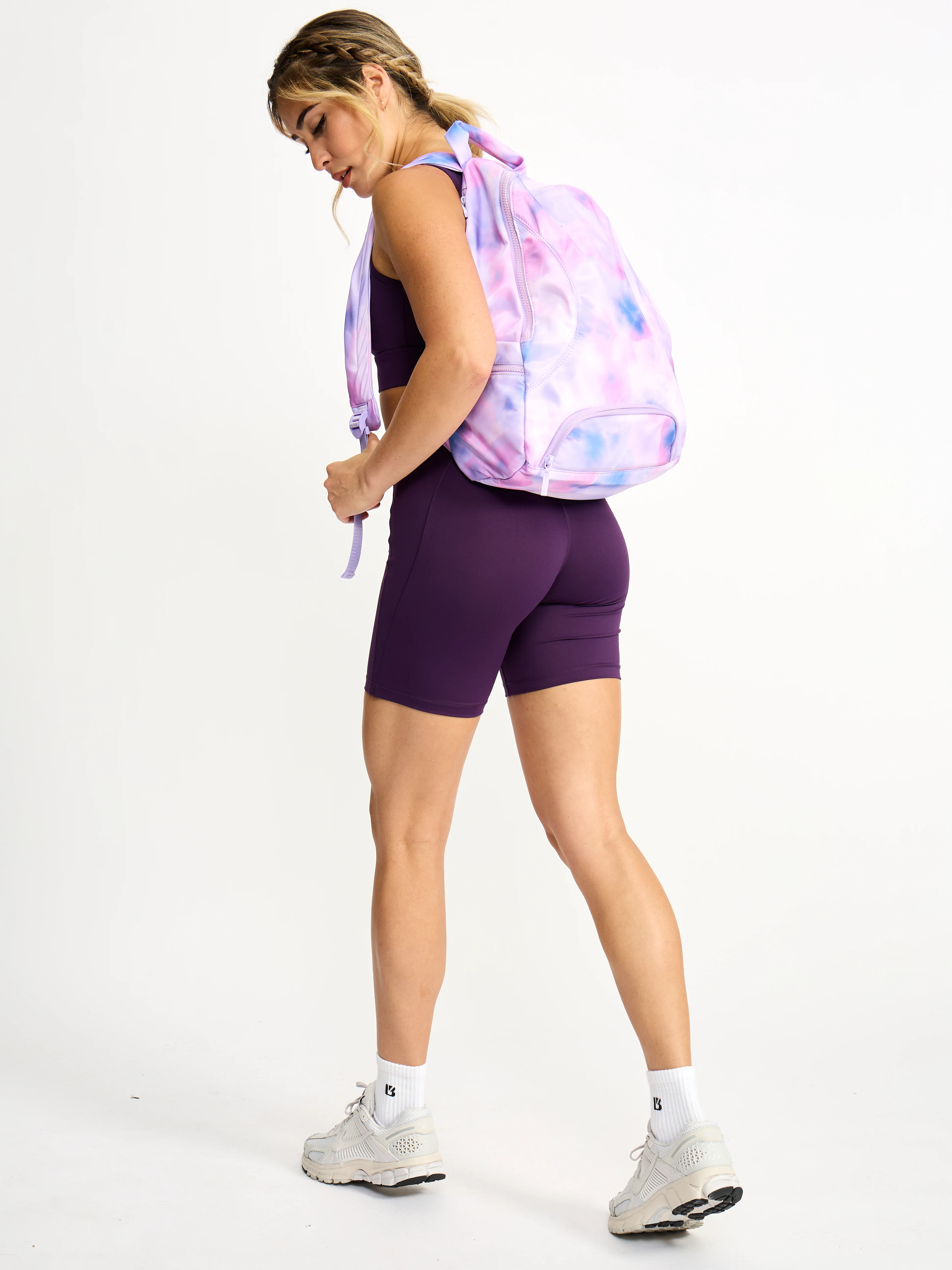 Game Changer Backpack - Purple Swirl Print - Image 7