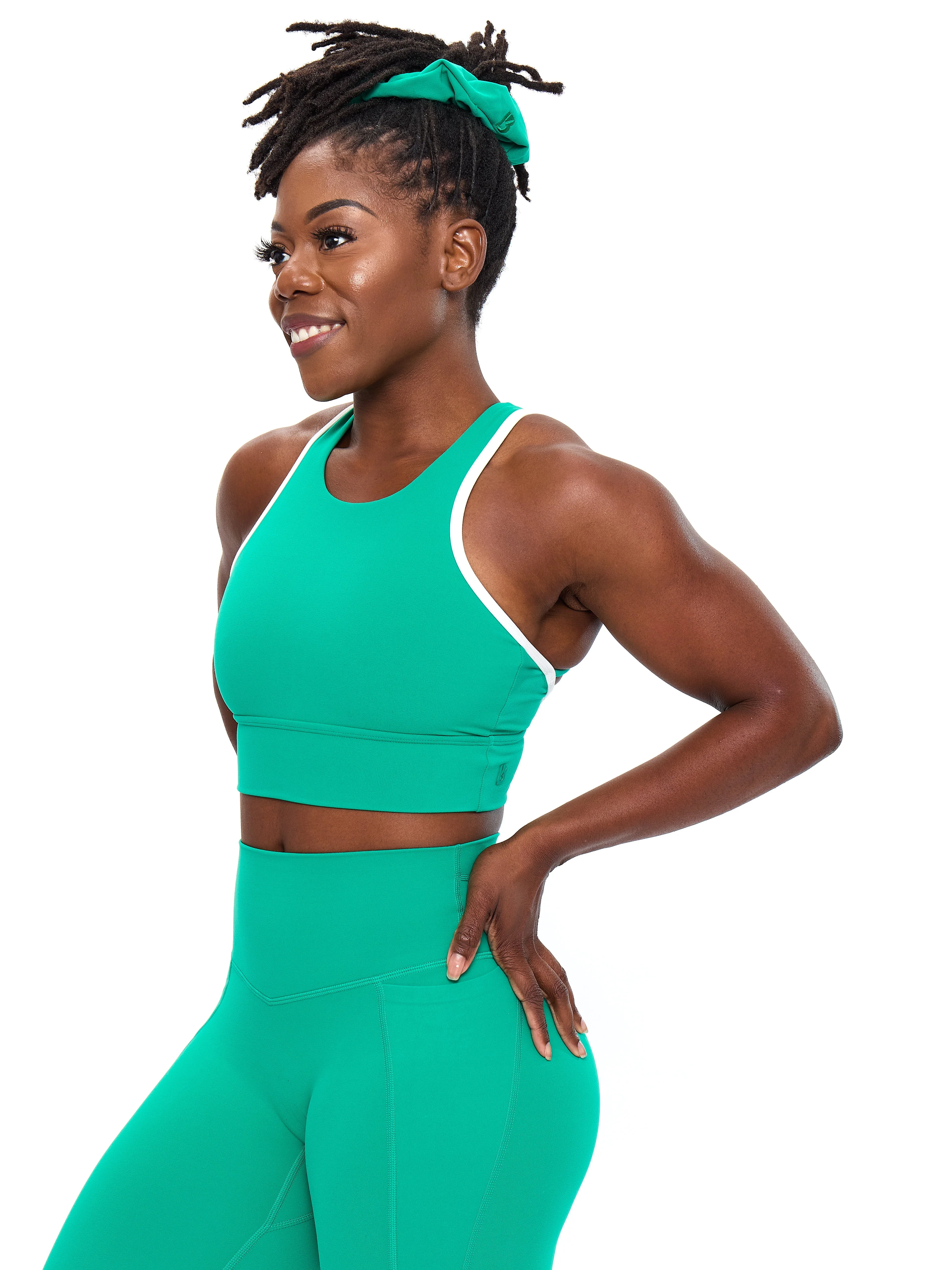 Geo Sports Bra - Lucky Charm - Image 3